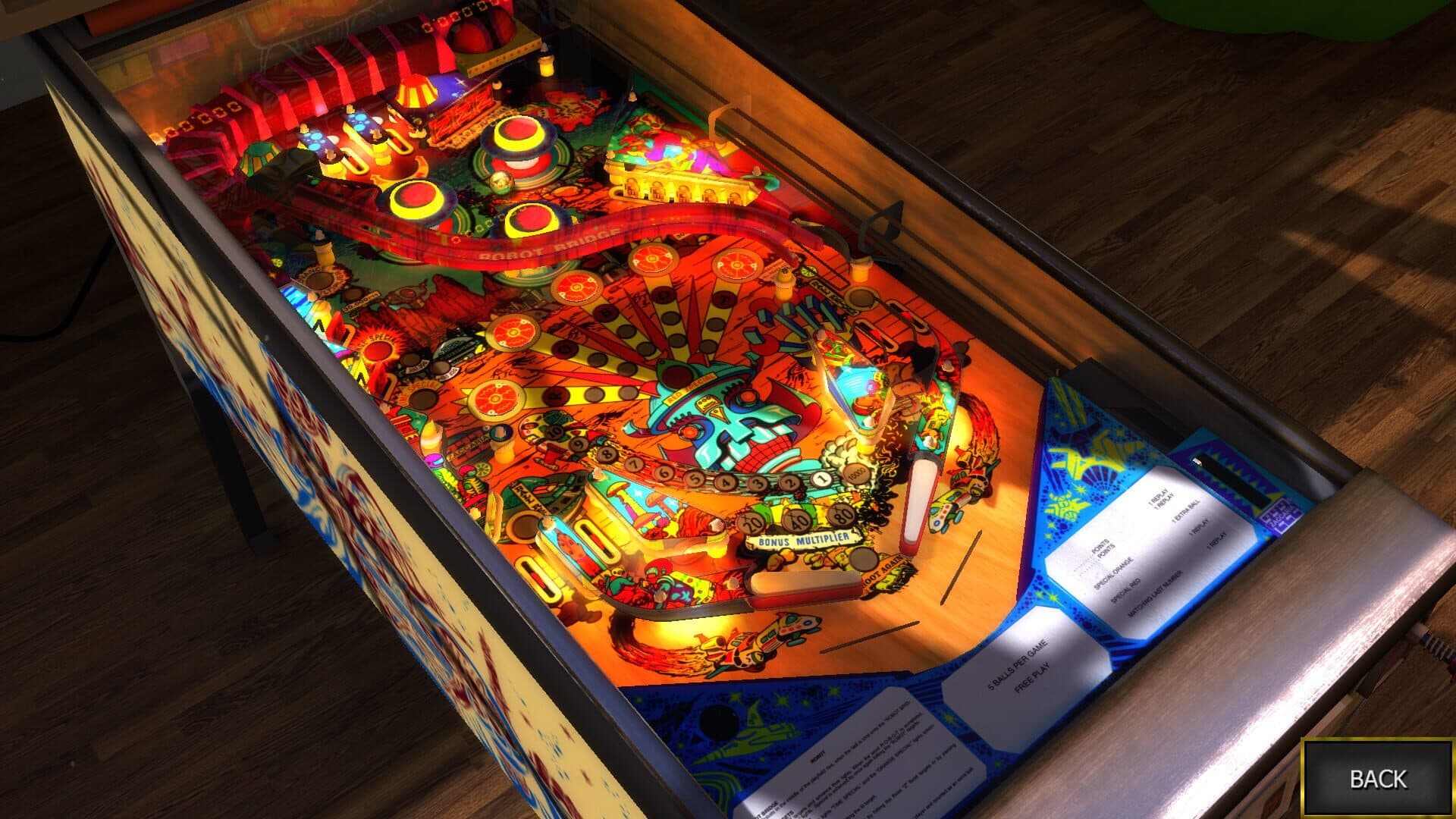 Zaccaria Pinball: Robot Table screenshot 4