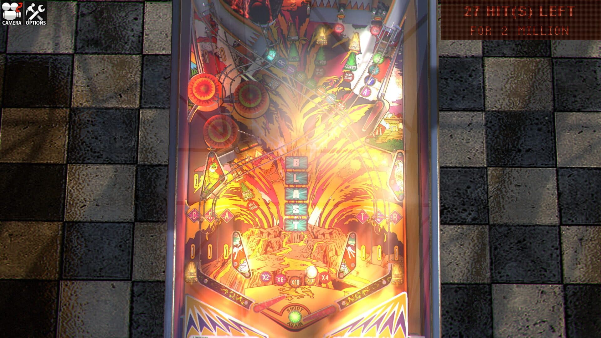 Zaccaria Pinball: Fire Mountain 2019 Table screenshot 2
