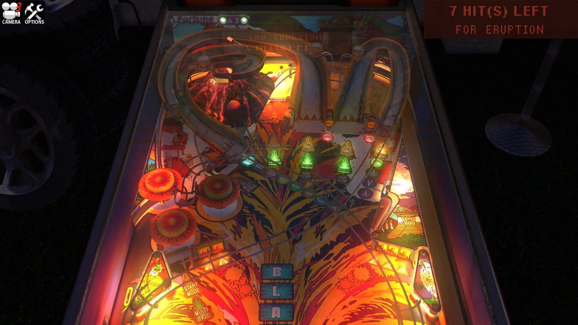 Zaccaria Pinball: Fire Mountain 2019 Table screenshot 3
