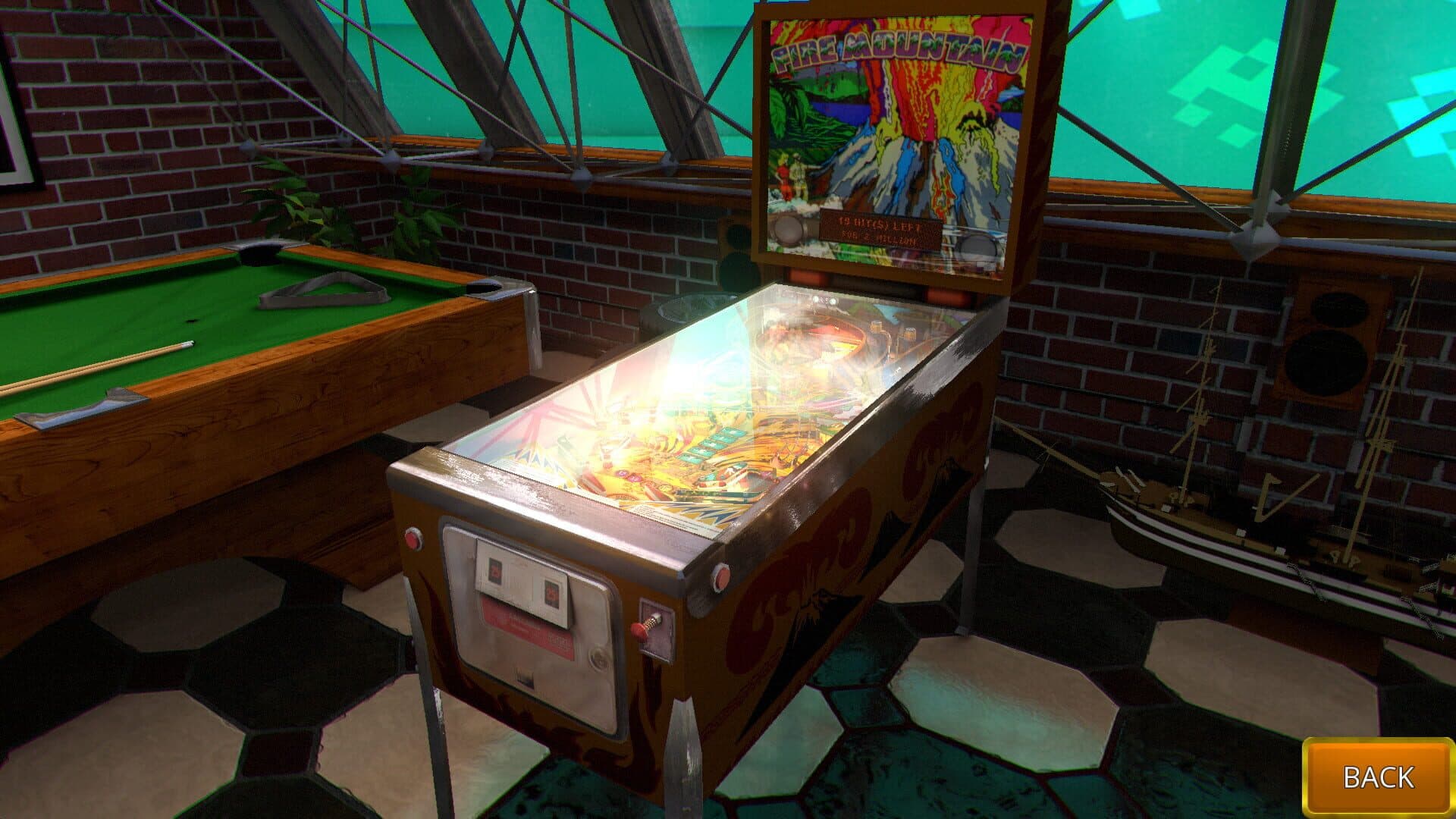 Zaccaria Pinball: Fire Mountain 2019 Table screenshot 5