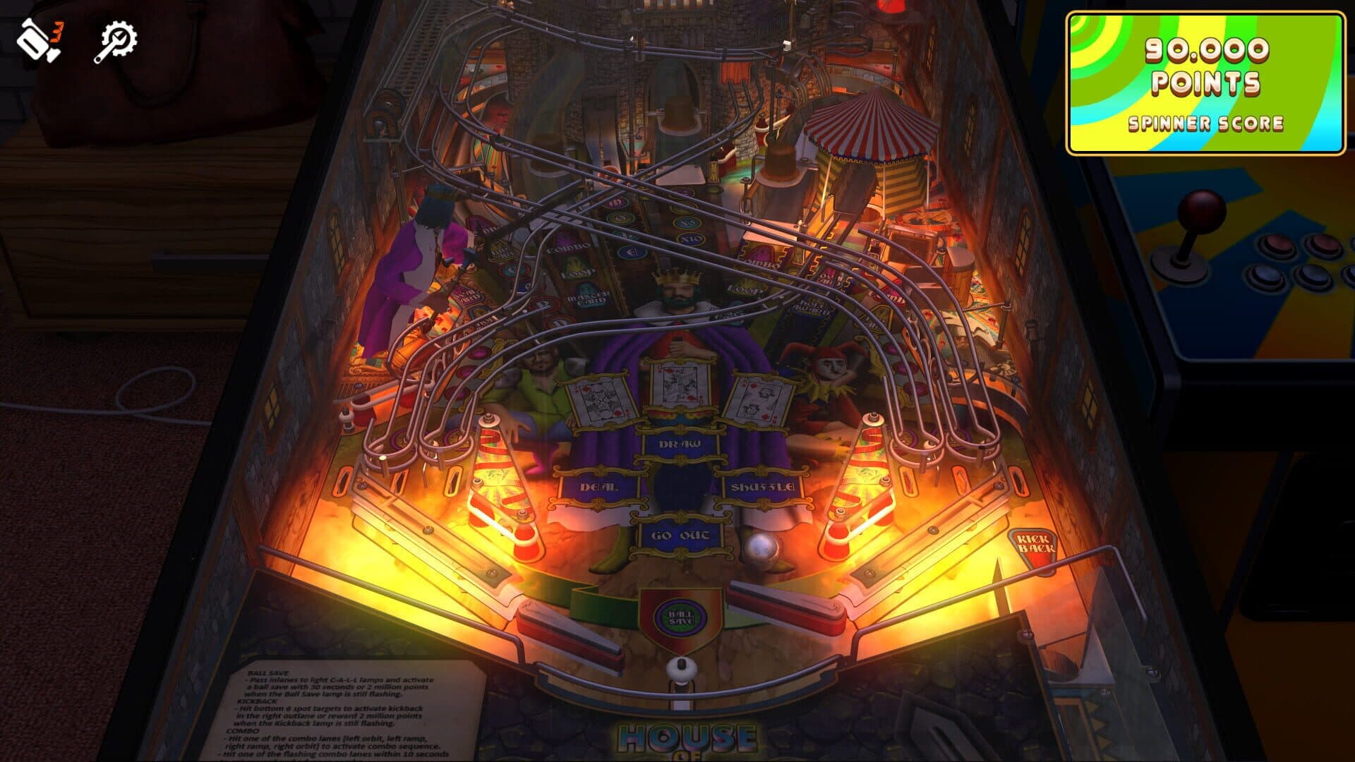 Zaccaria Pinball: House of Diamonds Deluxe Pinball Table screenshot 4