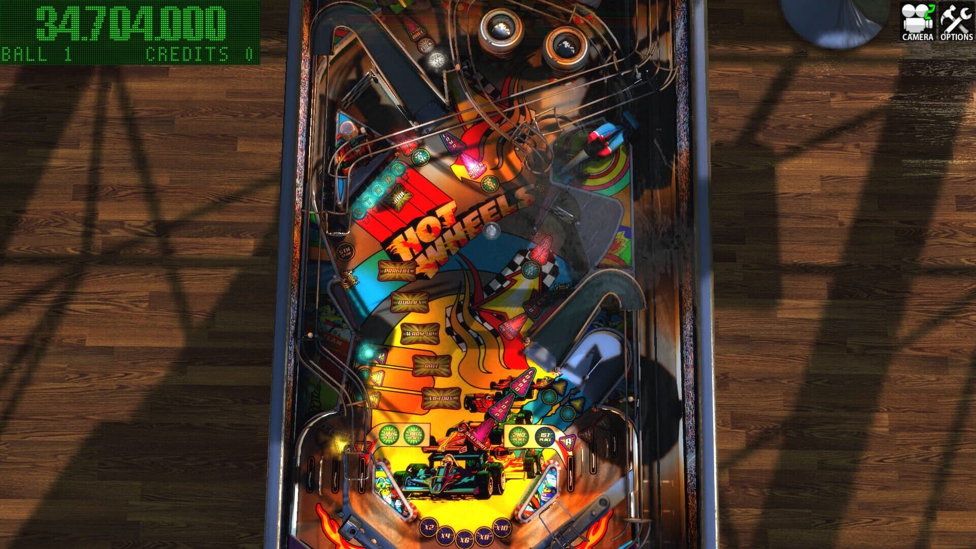 Zaccaria Pinball: Hot Wheels 2017 Table screenshot 2