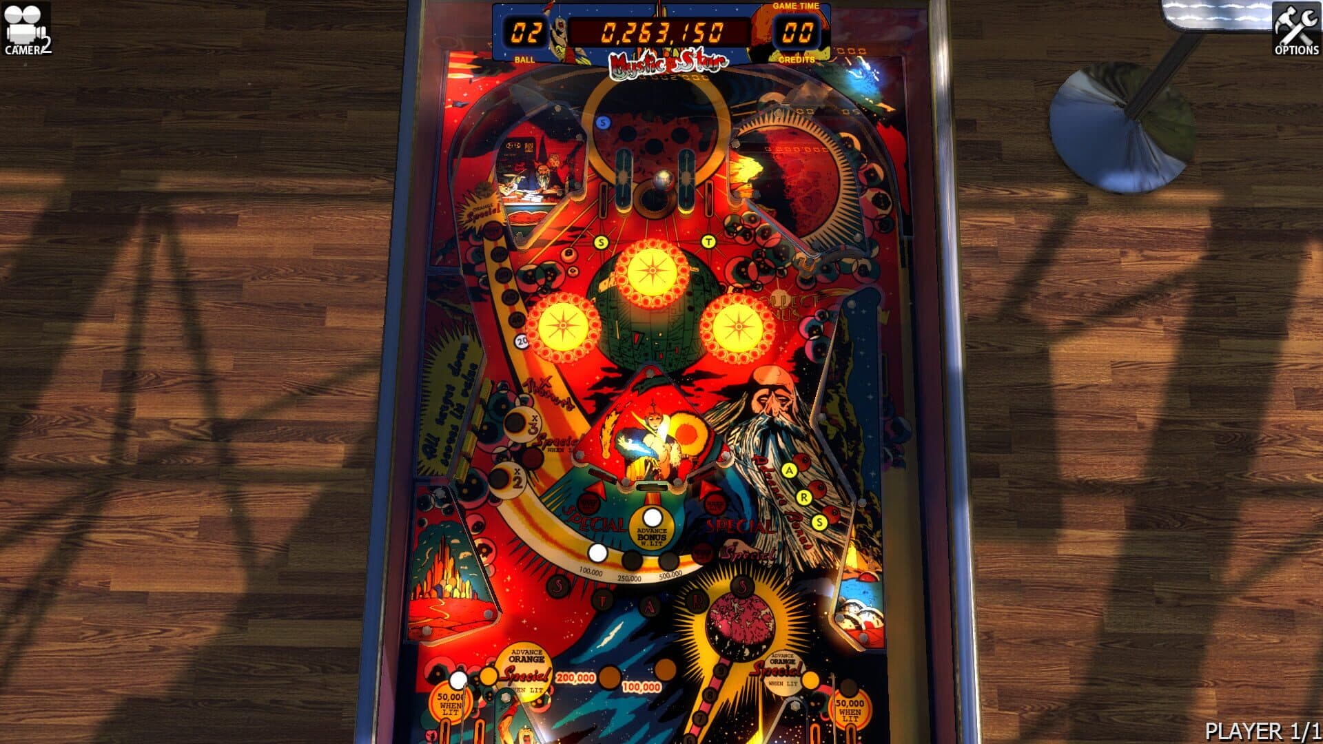 Zaccaria Pinball: Mystic Star Table screenshot 2