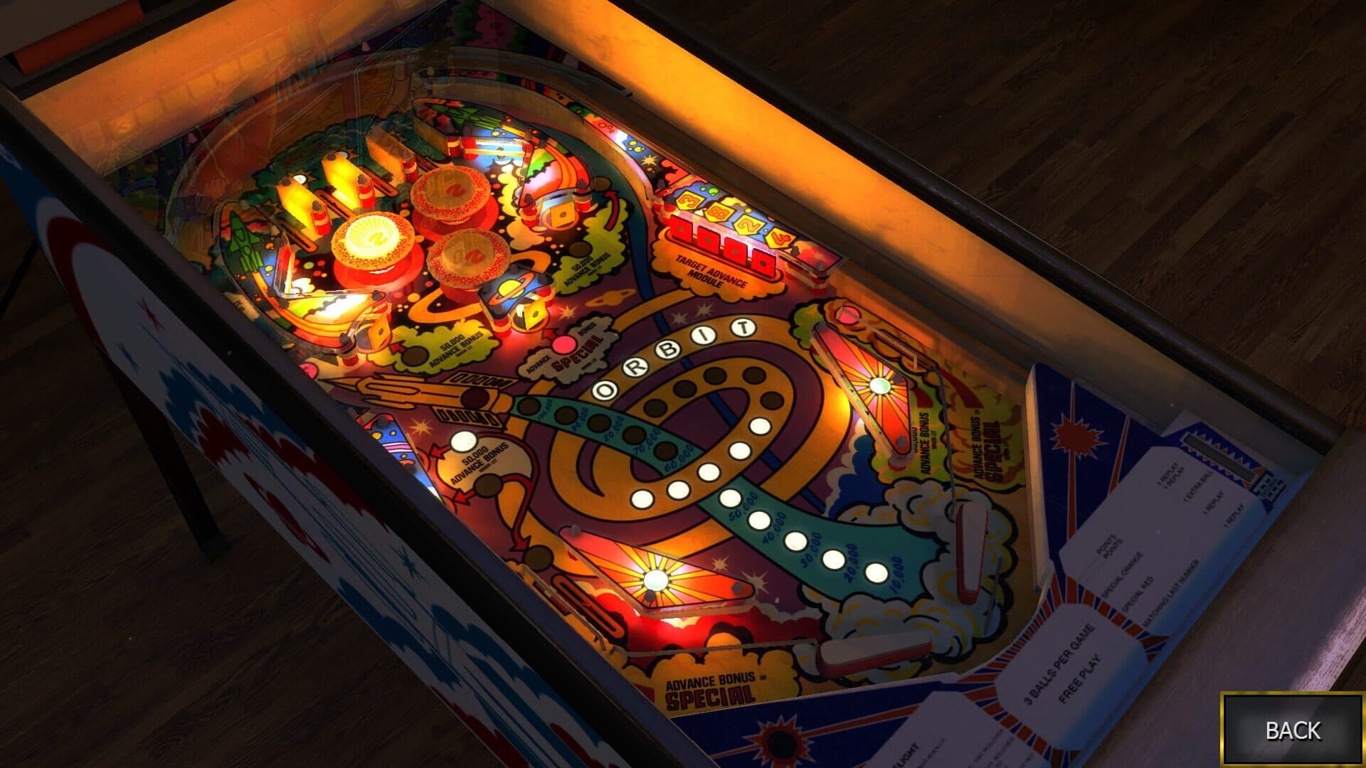Zaccaria Pinball: Moon Flight Table screenshot 4