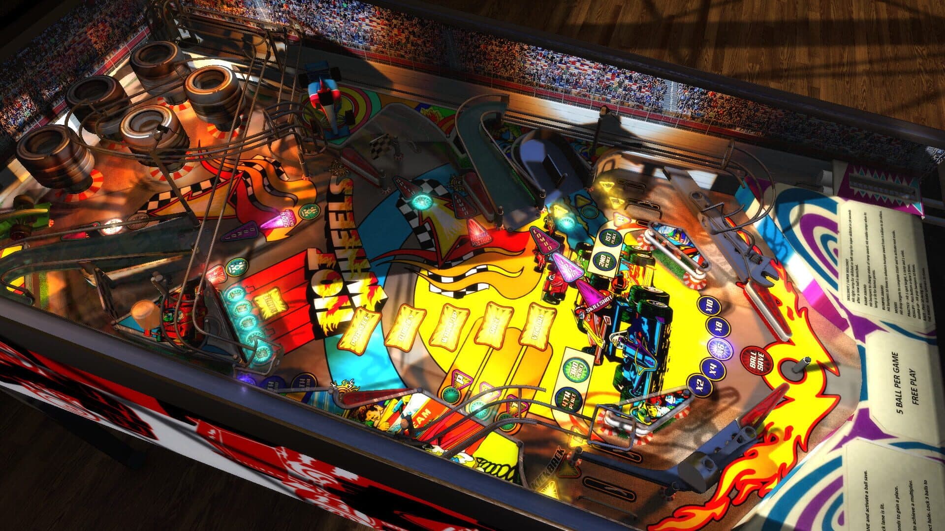 Zaccaria Pinball: Hot Wheels 2017 Table screenshot 4