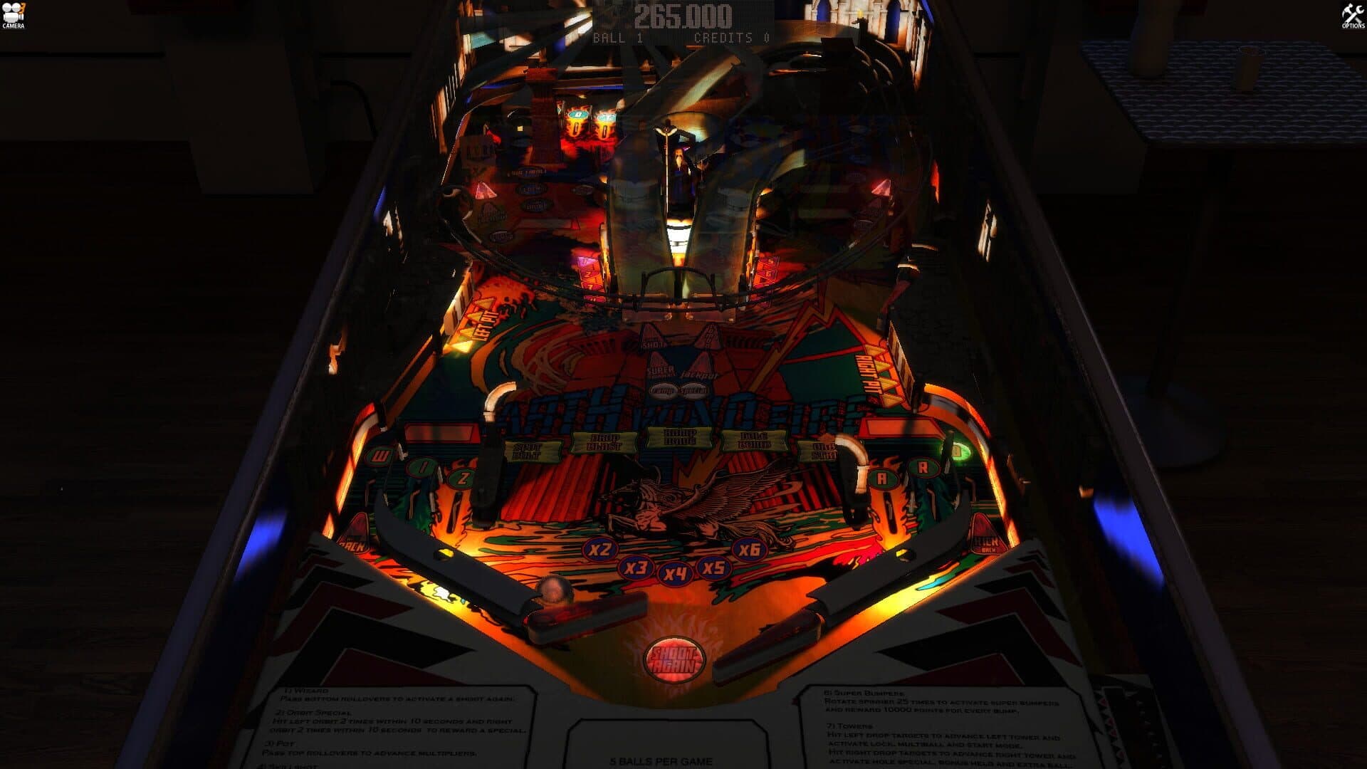 Zaccaria Pinball: Earth Wind Fire 2017 Table screenshot 3