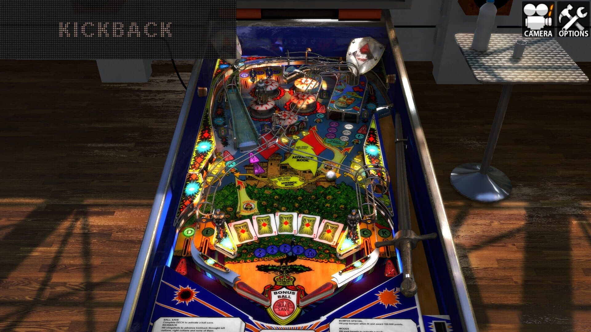 Zaccaria Pinball: House of Diamonds 2017 Table screenshot 1