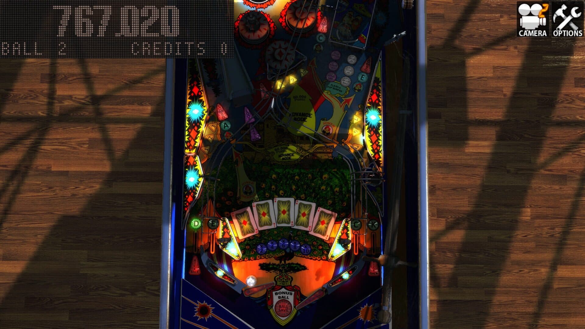 Zaccaria Pinball: House of Diamonds 2017 Table screenshot 2