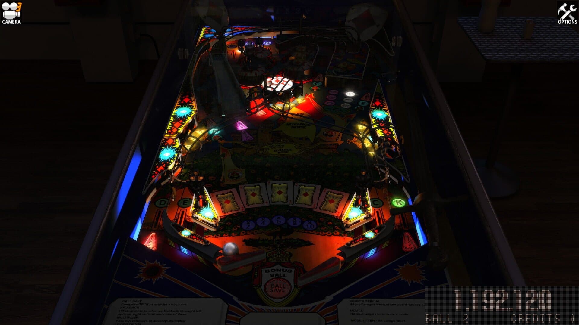 Zaccaria Pinball: House of Diamonds 2017 Table screenshot 3