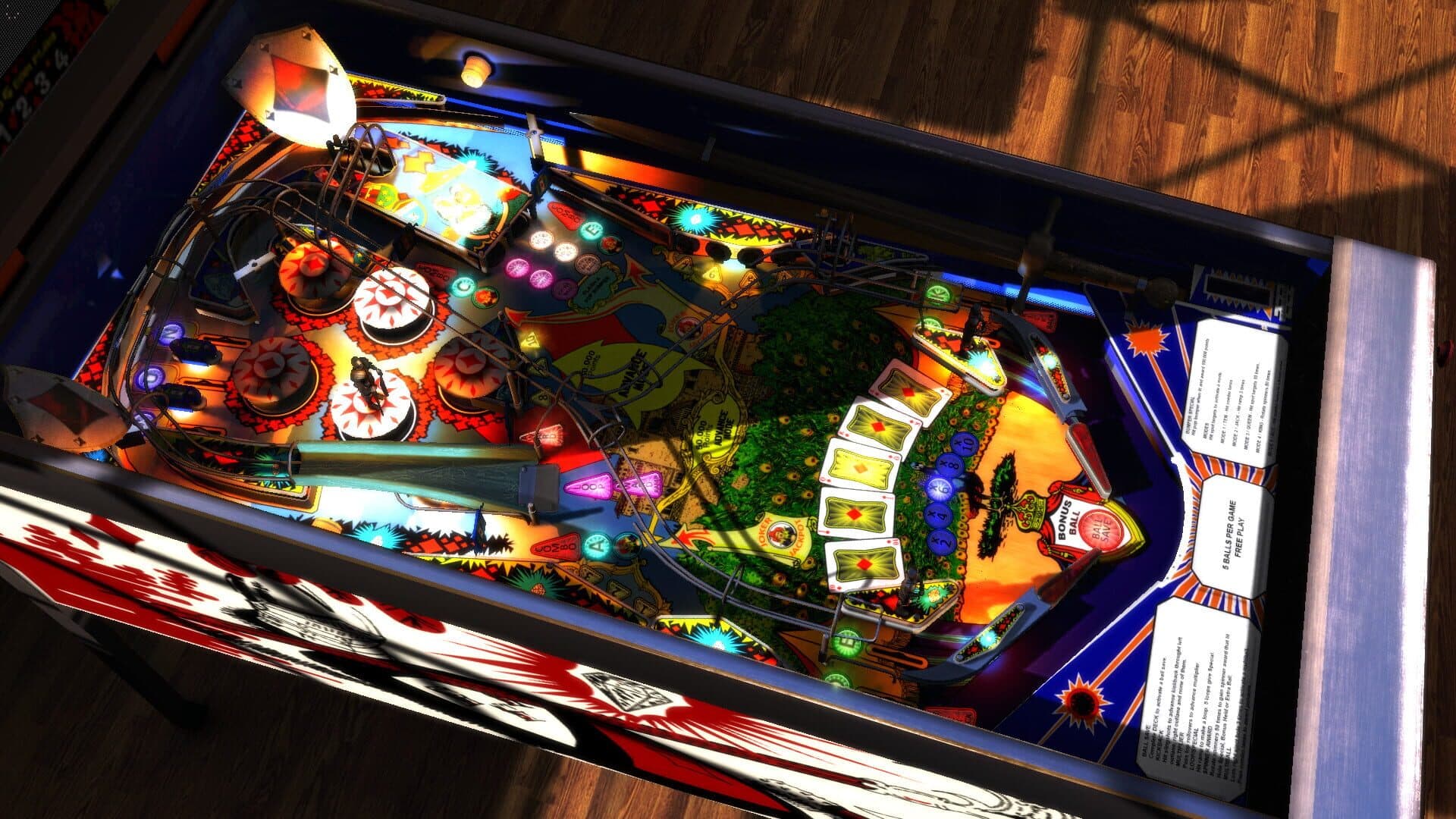 Zaccaria Pinball: House of Diamonds 2017 Table screenshot 4