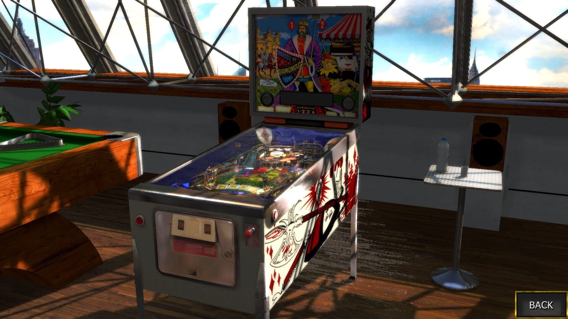 Zaccaria Pinball: House of Diamonds 2017 Table screenshot 5