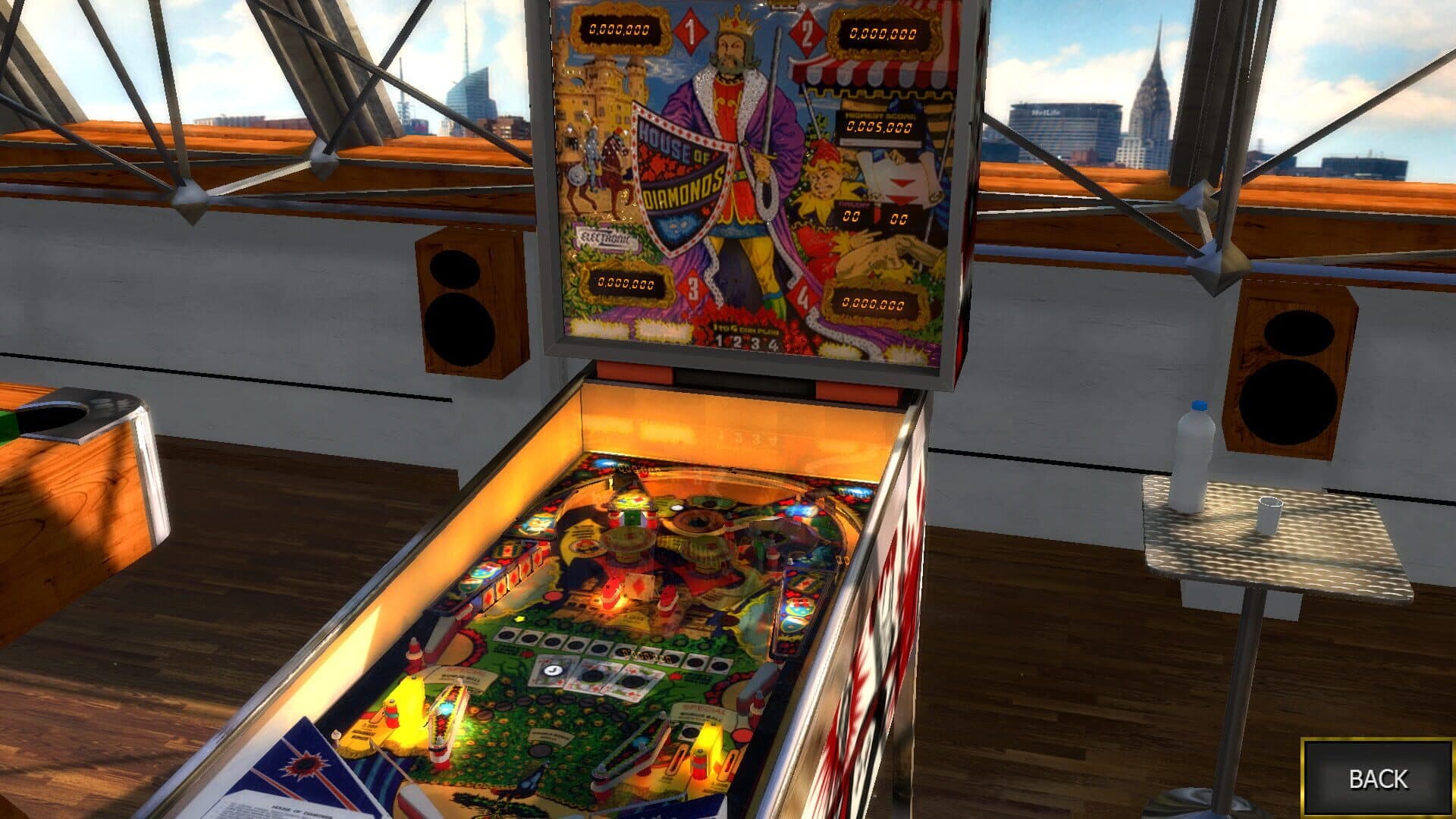Zaccaria Pinball: House of Diamonds Table screenshot 5
