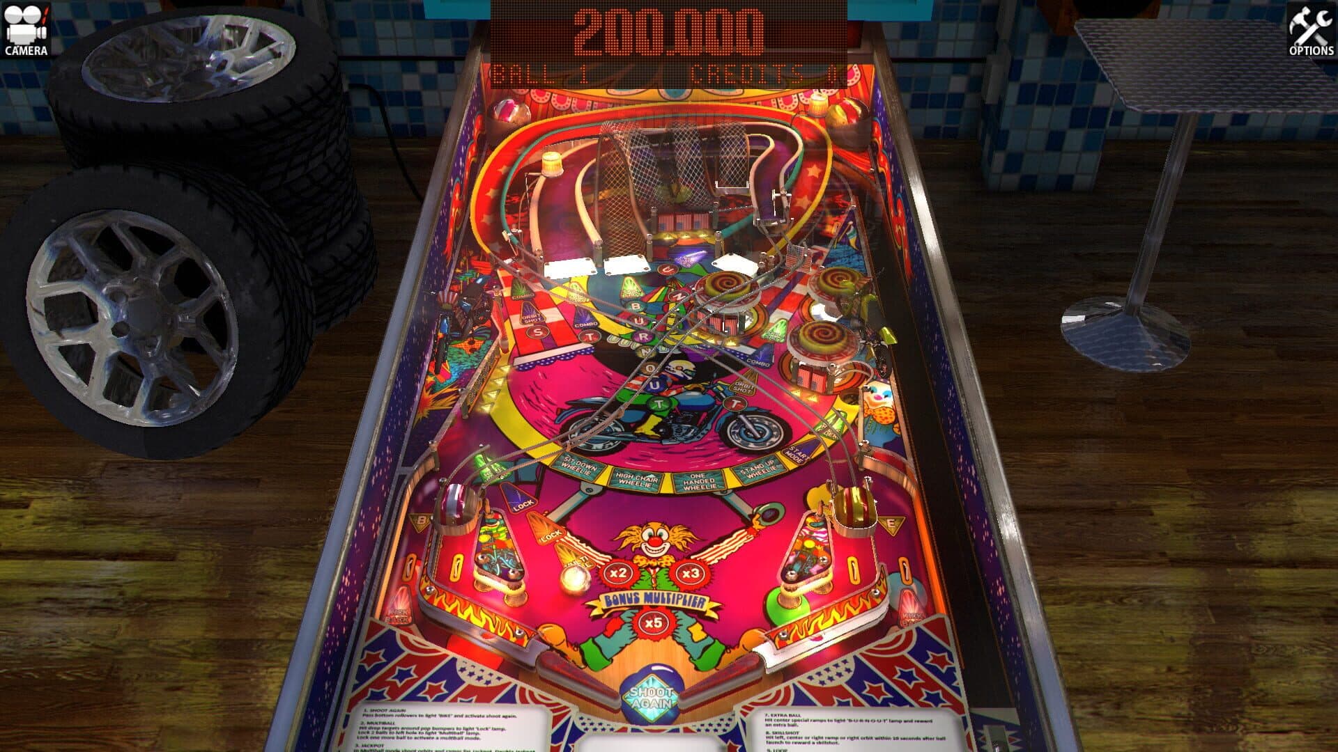 Zaccaria Pinball: Devil Riders 2019 Table screenshot 1