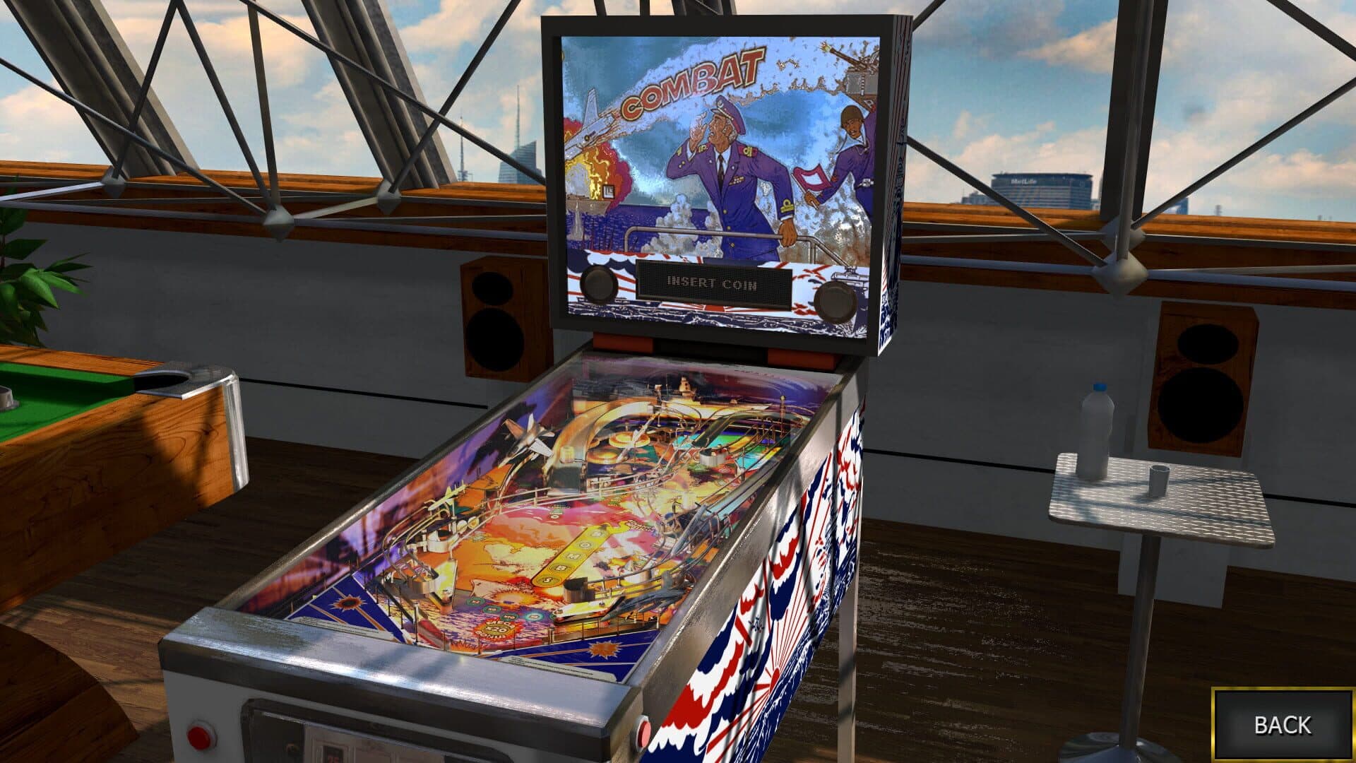 Zaccaria Pinball: Combat 2017 Table screenshot 5