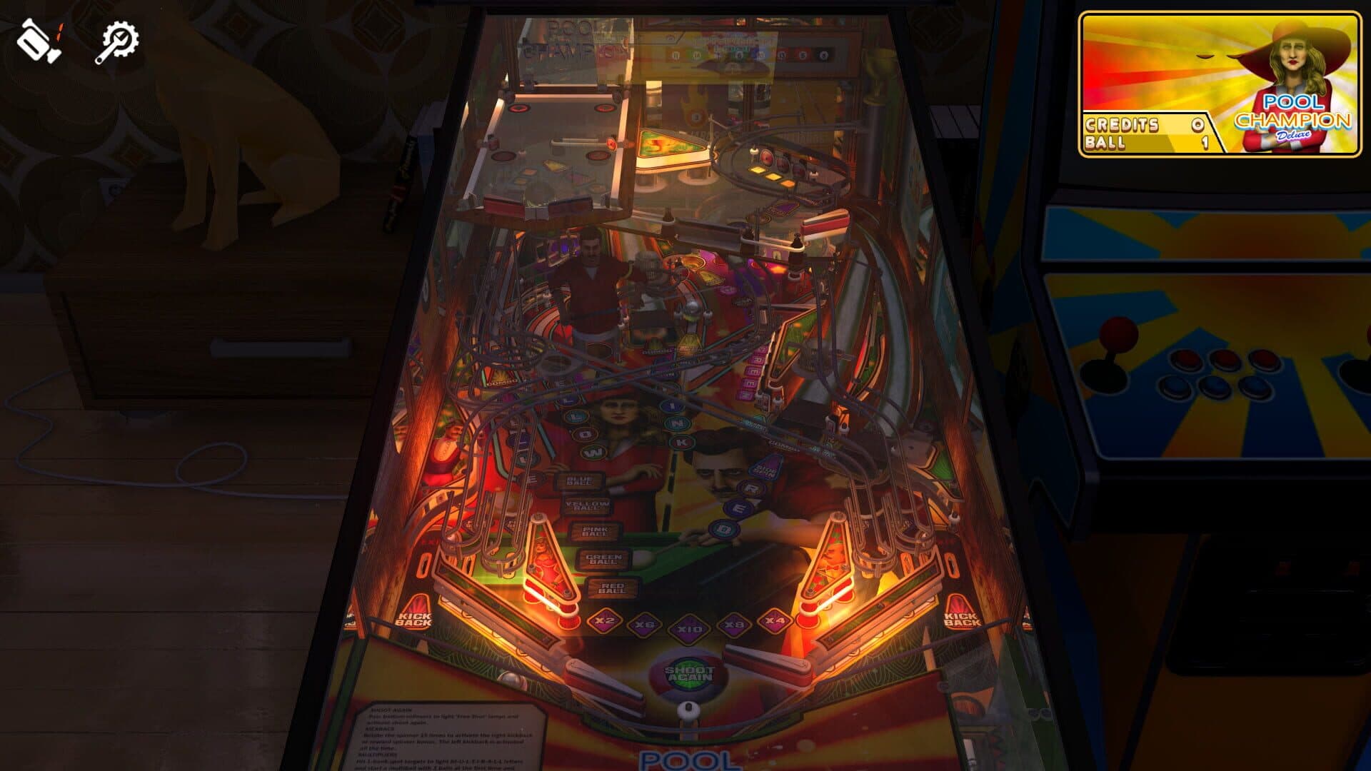Zaccaria Pinball: Pool Champion Deluxe Pinball Table screenshot 2