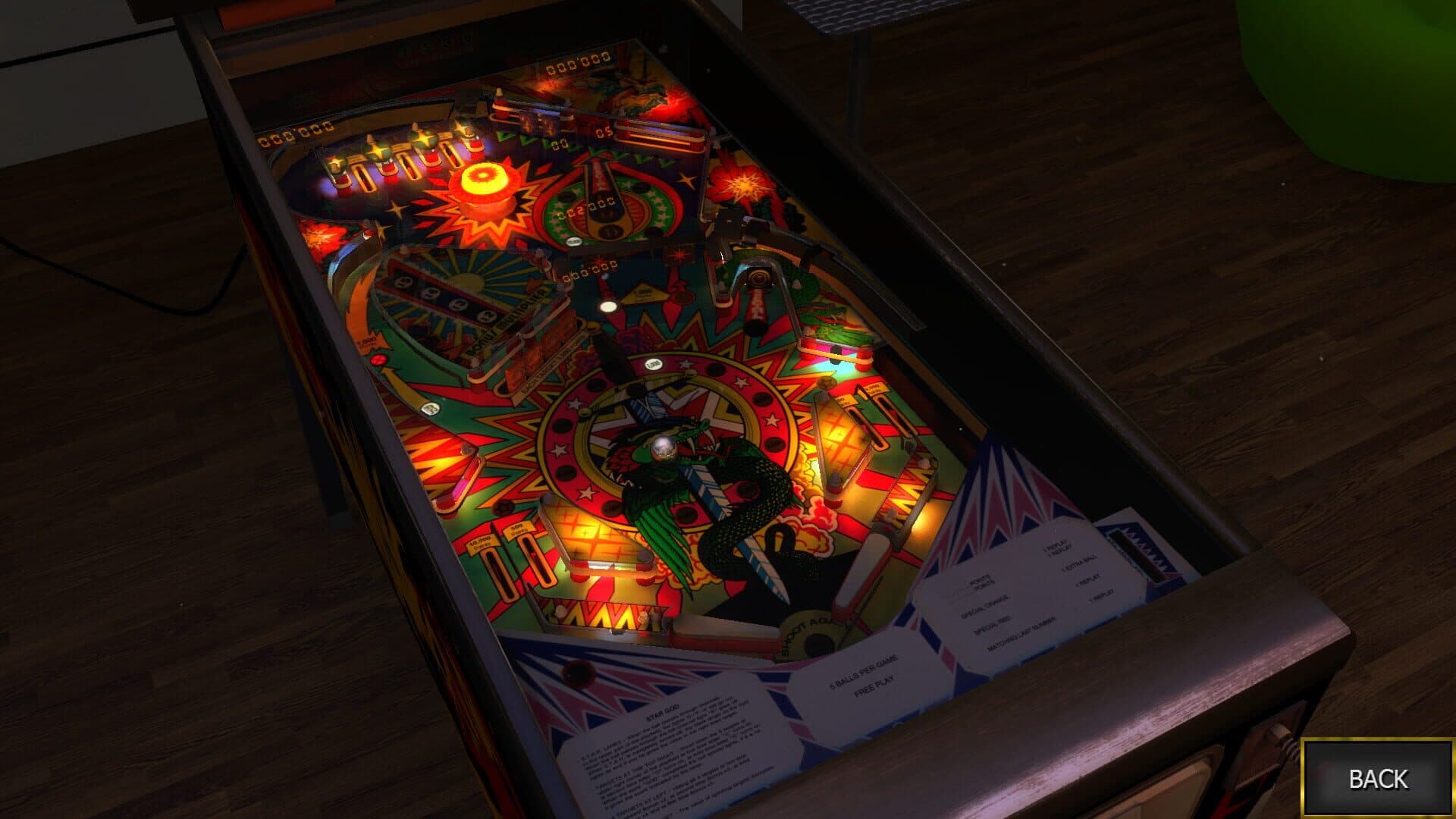 Zaccaria Pinball: Star God Table screenshot 4
