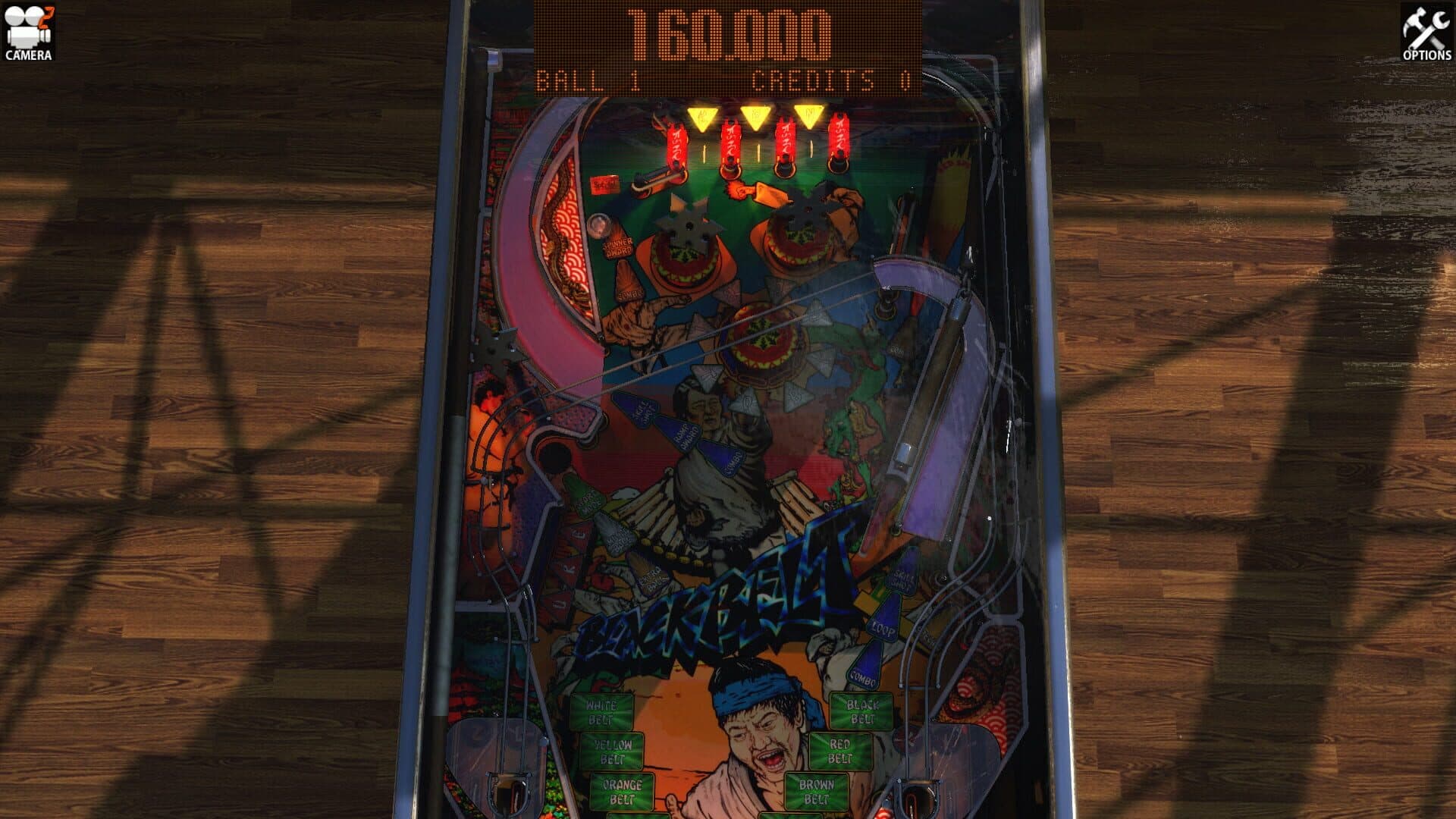 Zaccaria Pinball: Blackbelt 2018 Table screenshot 2