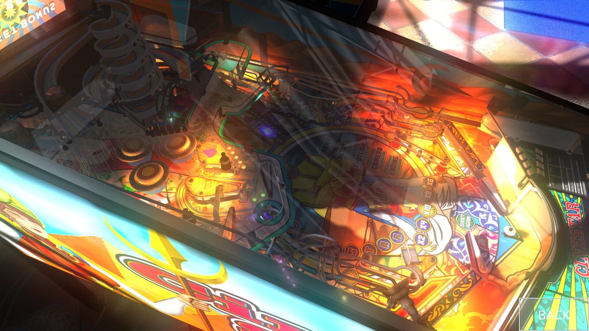 Zaccaria Pinball: Cine Star Deluxe Pinball Table screenshot 4