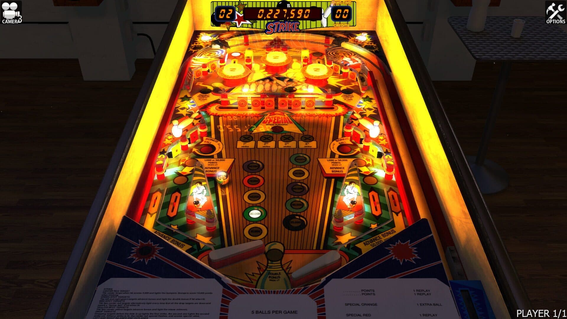 Zaccaria Pinball: Strike Table screenshot 3
