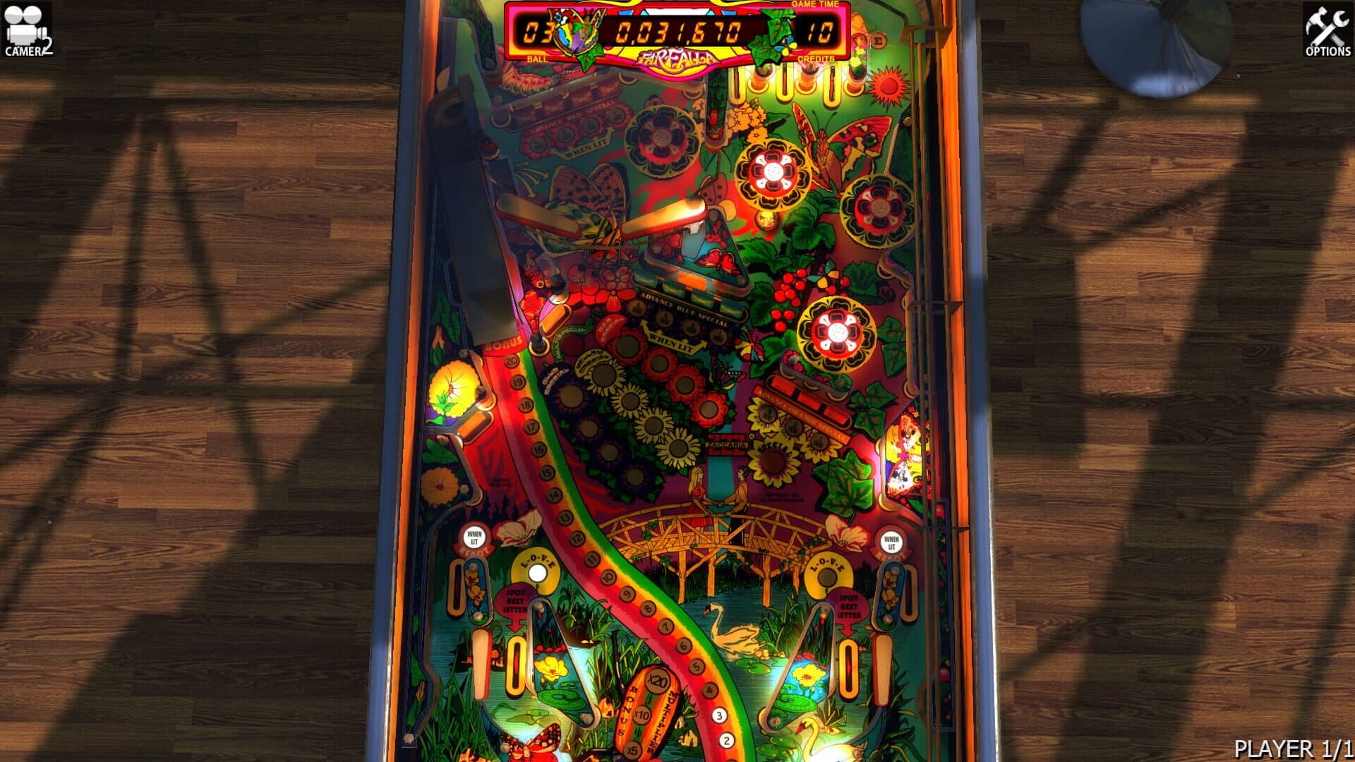 Zaccaria Pinball: Farfalla Table screenshot 2