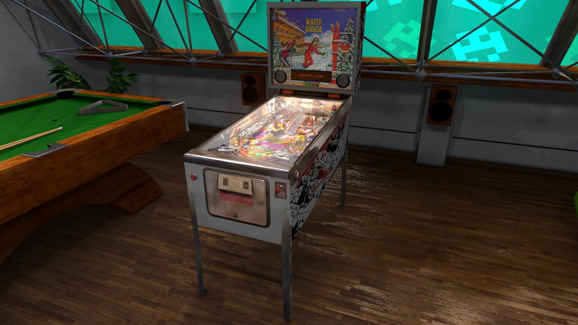 Zaccaria Pinball: Winter Sports 2018 Table screenshot 5