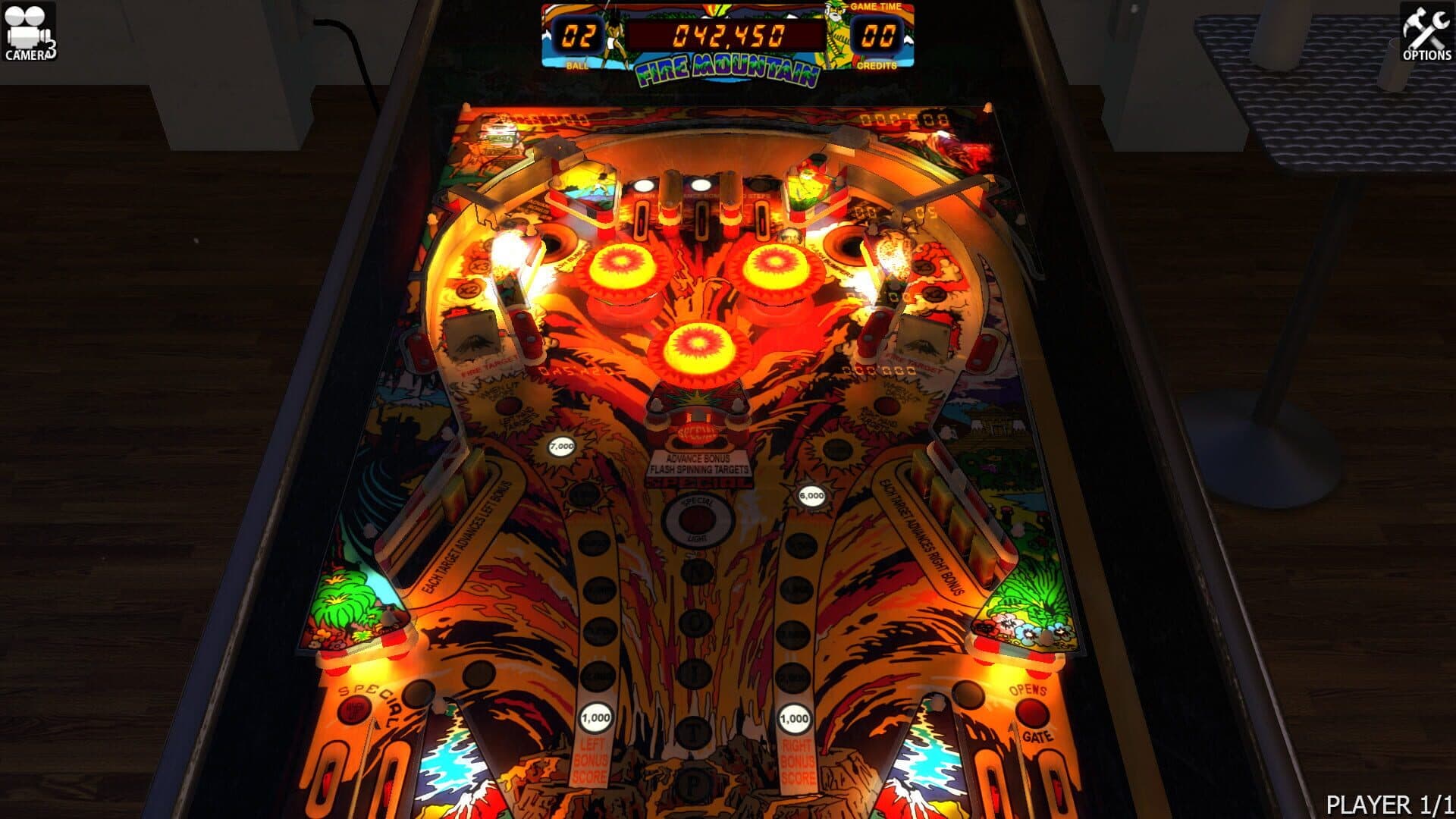 Zaccaria Pinball: Fire Mountain Table screenshot 3