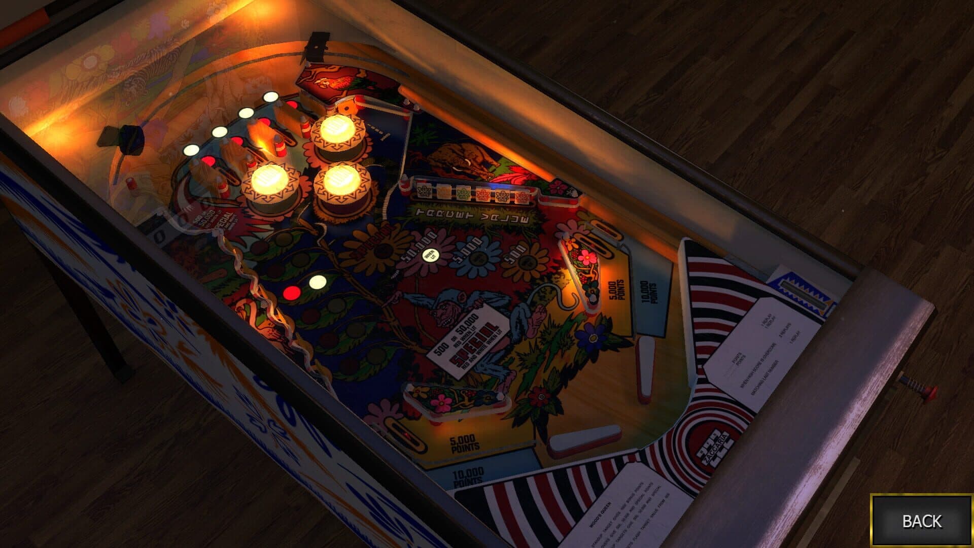 Zaccaria Pinball: Wood's Queen Table screenshot 4