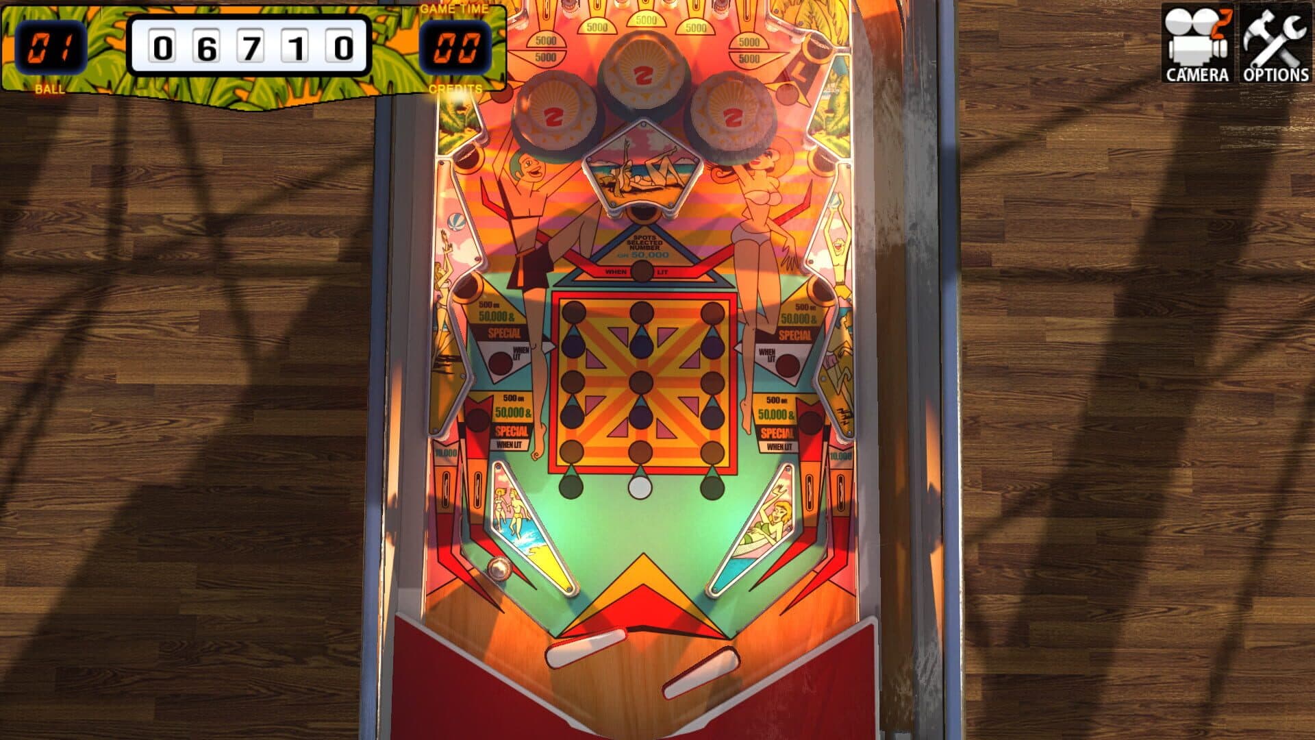 Zaccaria Pinball: Tropical Table screenshot 2