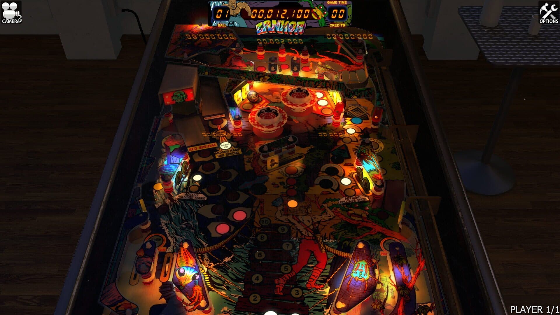 Zaccaria Pinball: Zankor Table screenshot 3