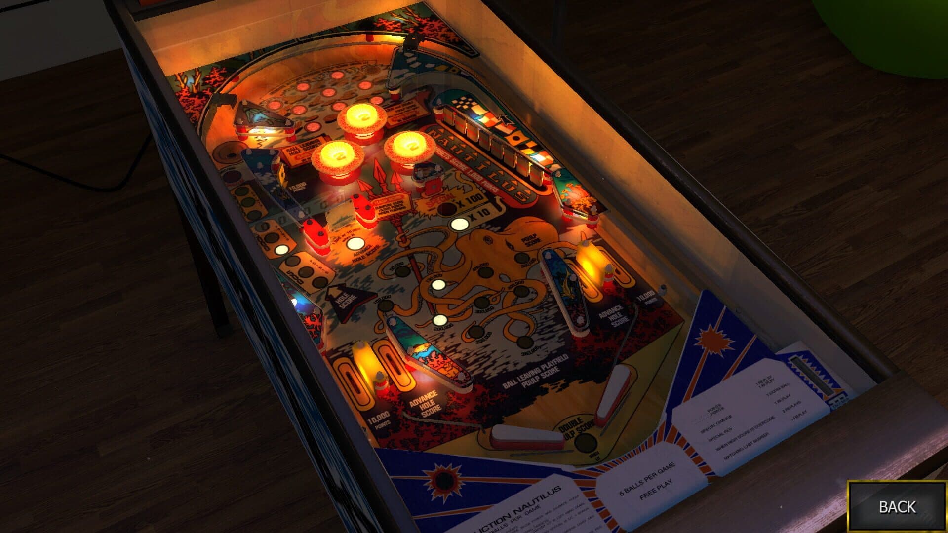 Zaccaria Pinball: Nautilus Table screenshot 4