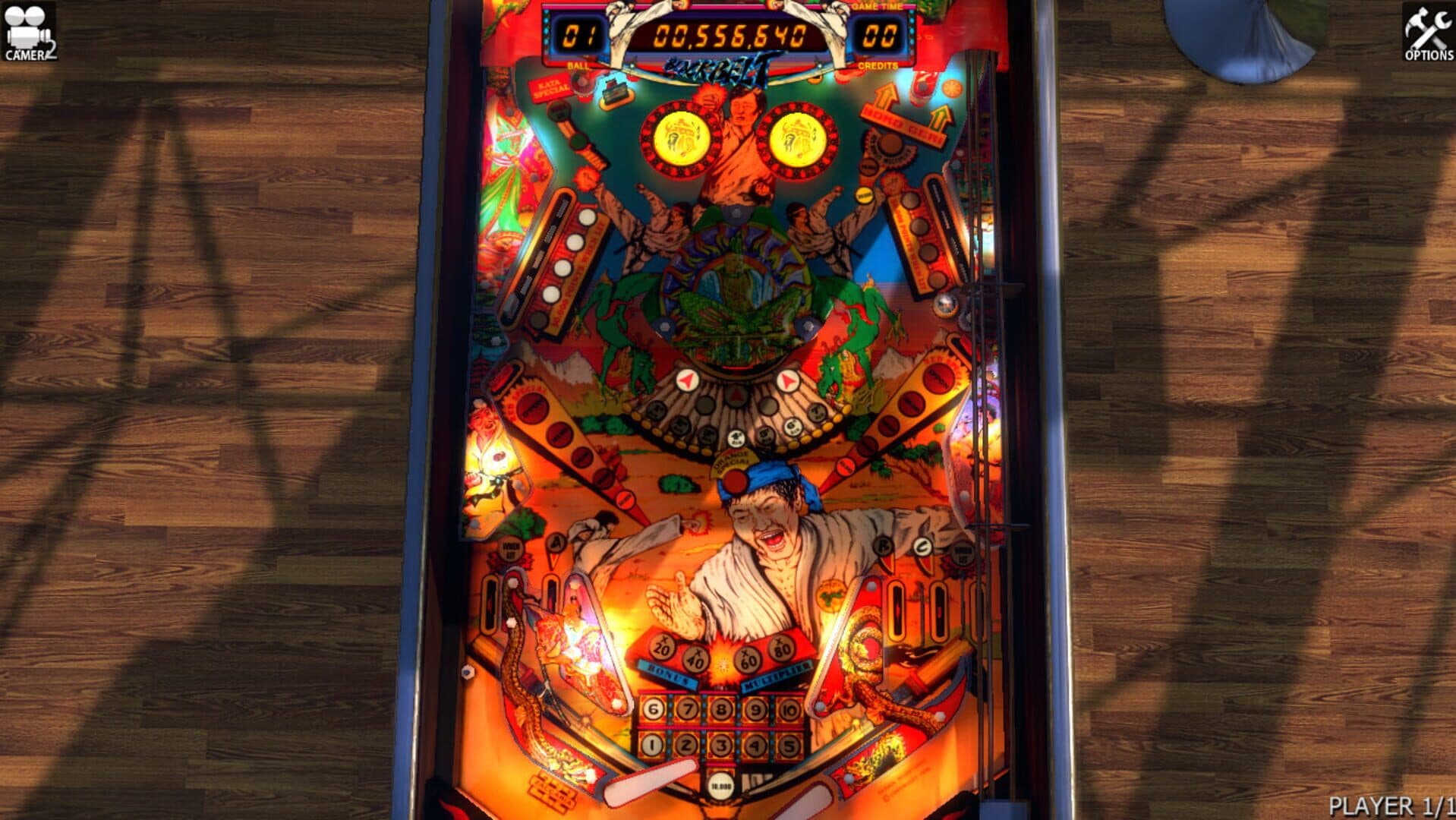 Zaccaria Pinball: Blackbelt Table screenshot 2