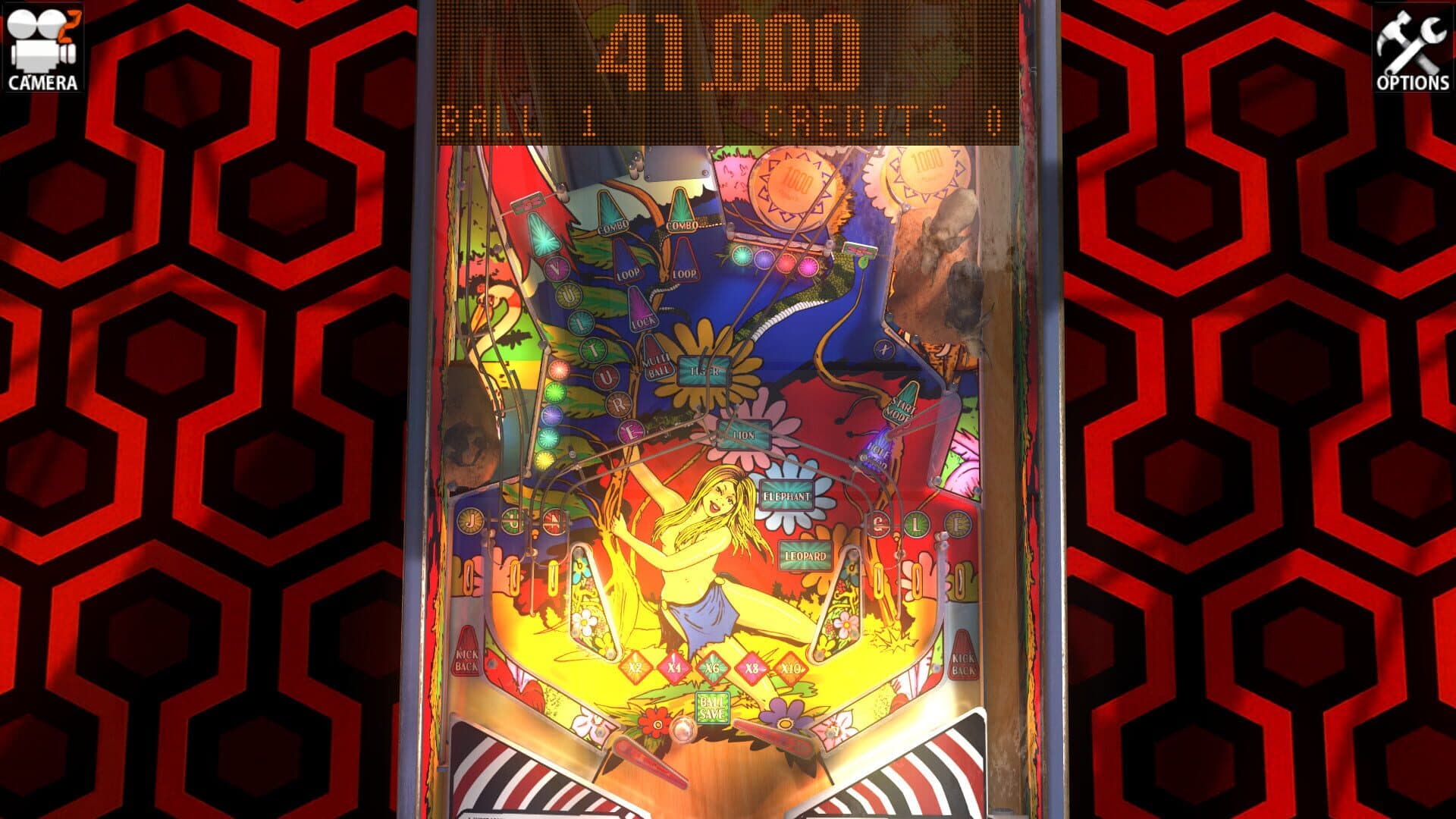Zaccaria Pinball: Wood's Queen 2019 Table screenshot 2