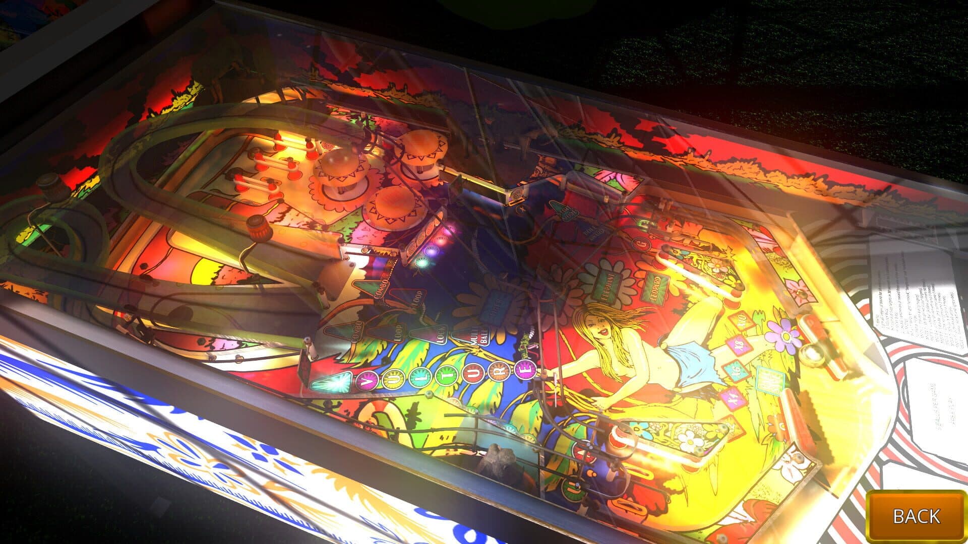 Zaccaria Pinball: Wood's Queen 2019 Table screenshot 4