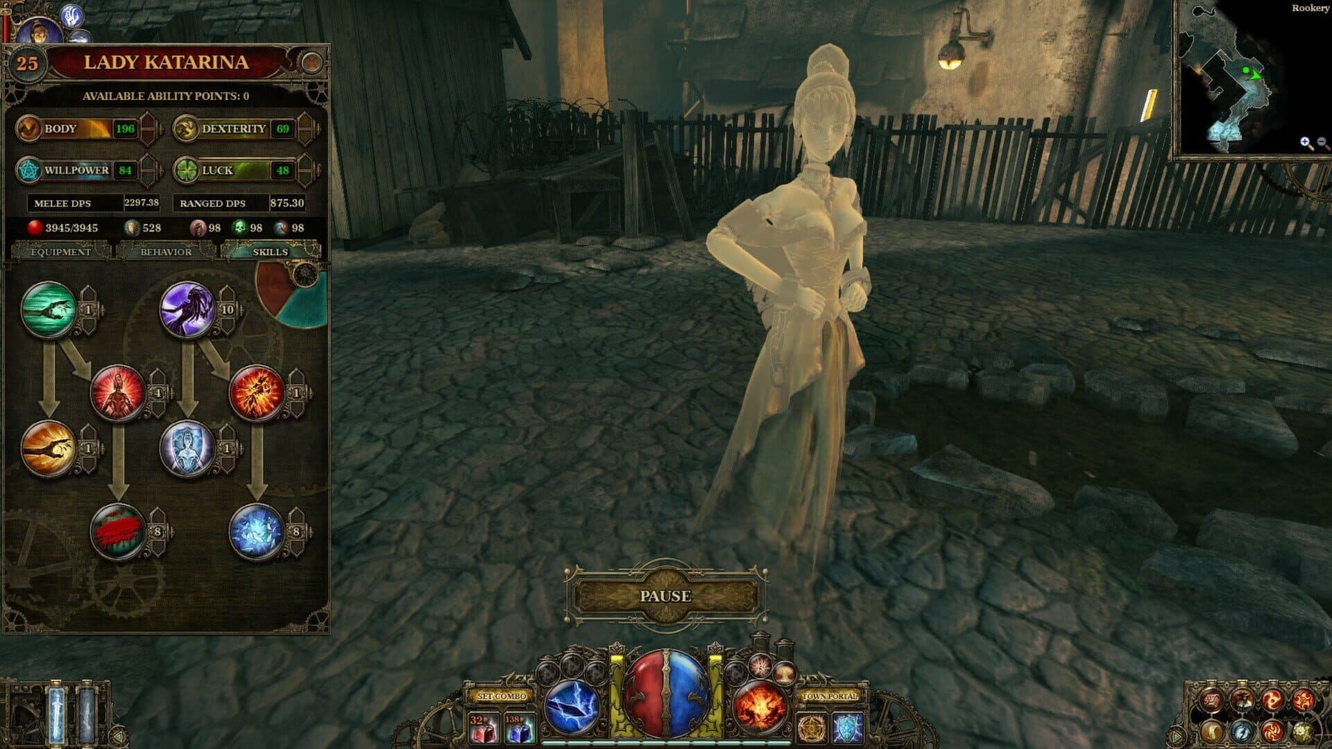 The Incredible Adventures of Van Helsing: Blue Blood screenshot 1