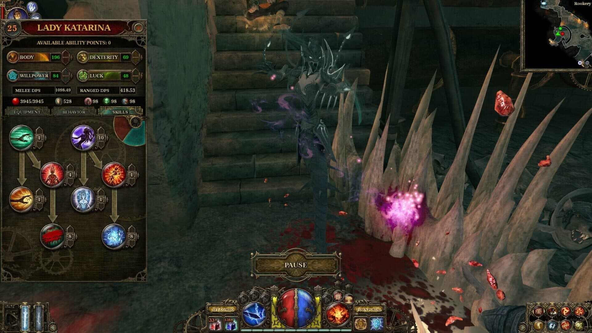 The Incredible Adventures of Van Helsing: Blue Blood screenshot 2