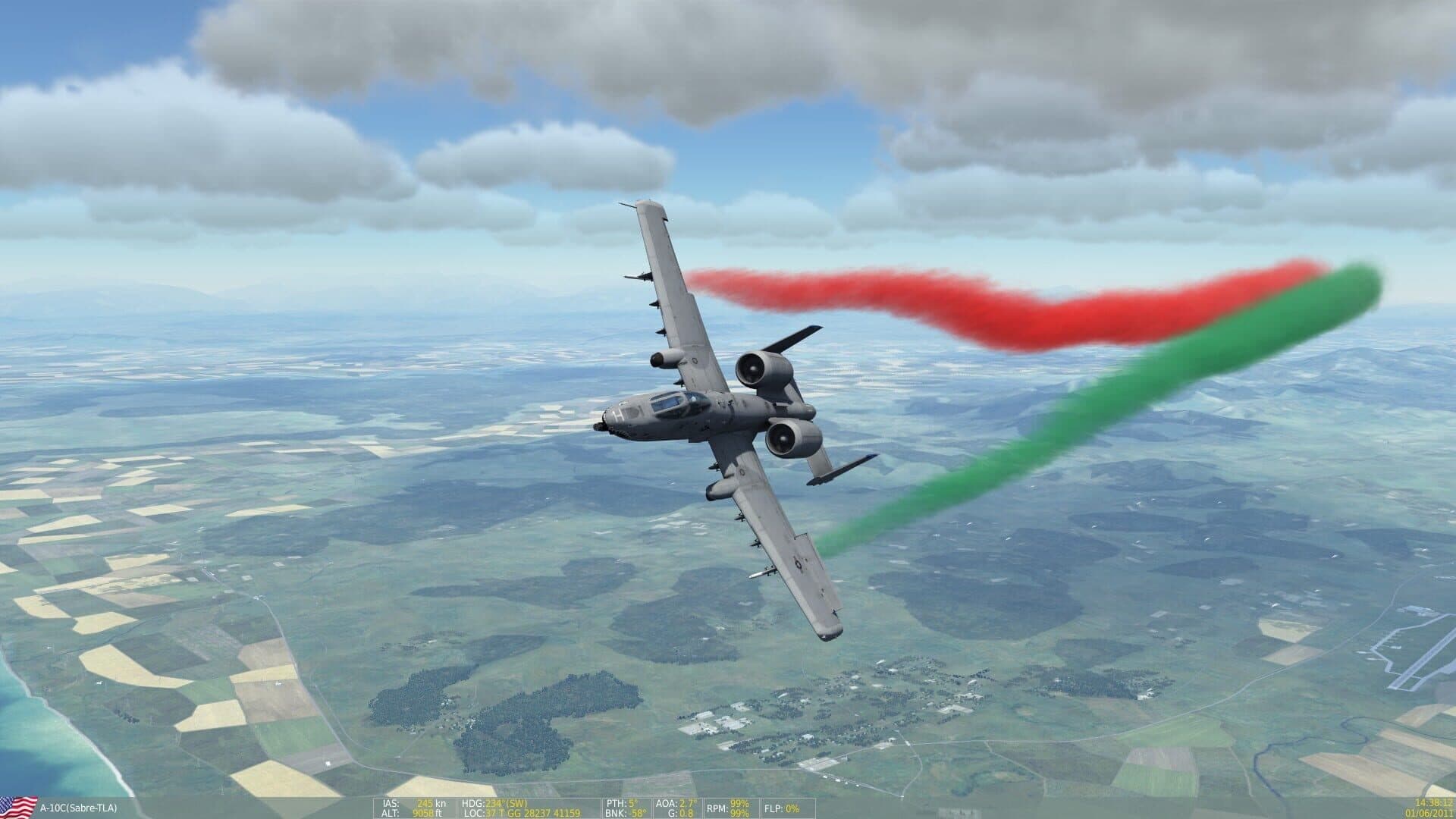 DCS World: A-10C - Basic Flight Training Campaign screenshot 8
