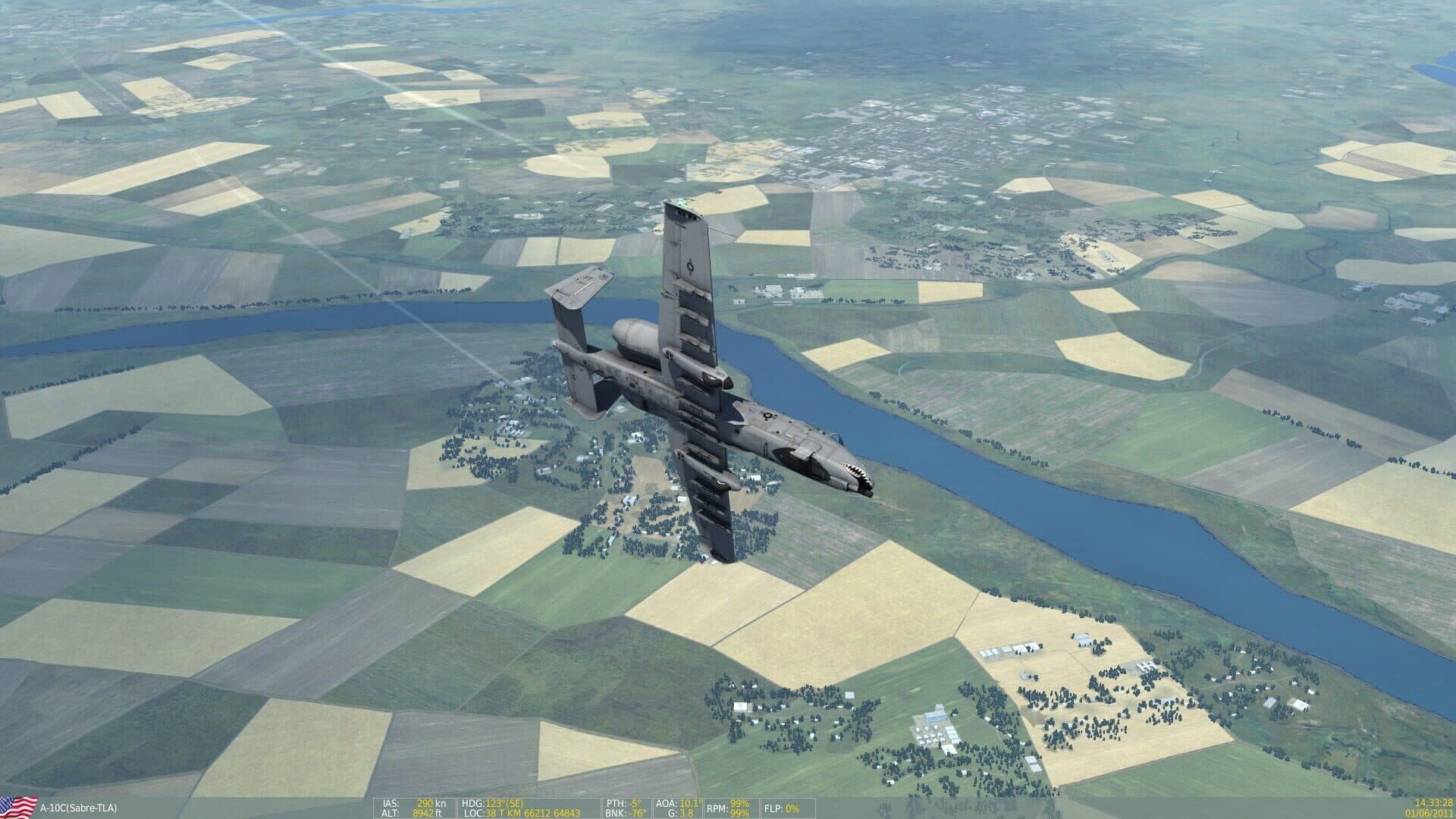 DCS World: A-10C - Basic Flight Training Campaign screenshot 5