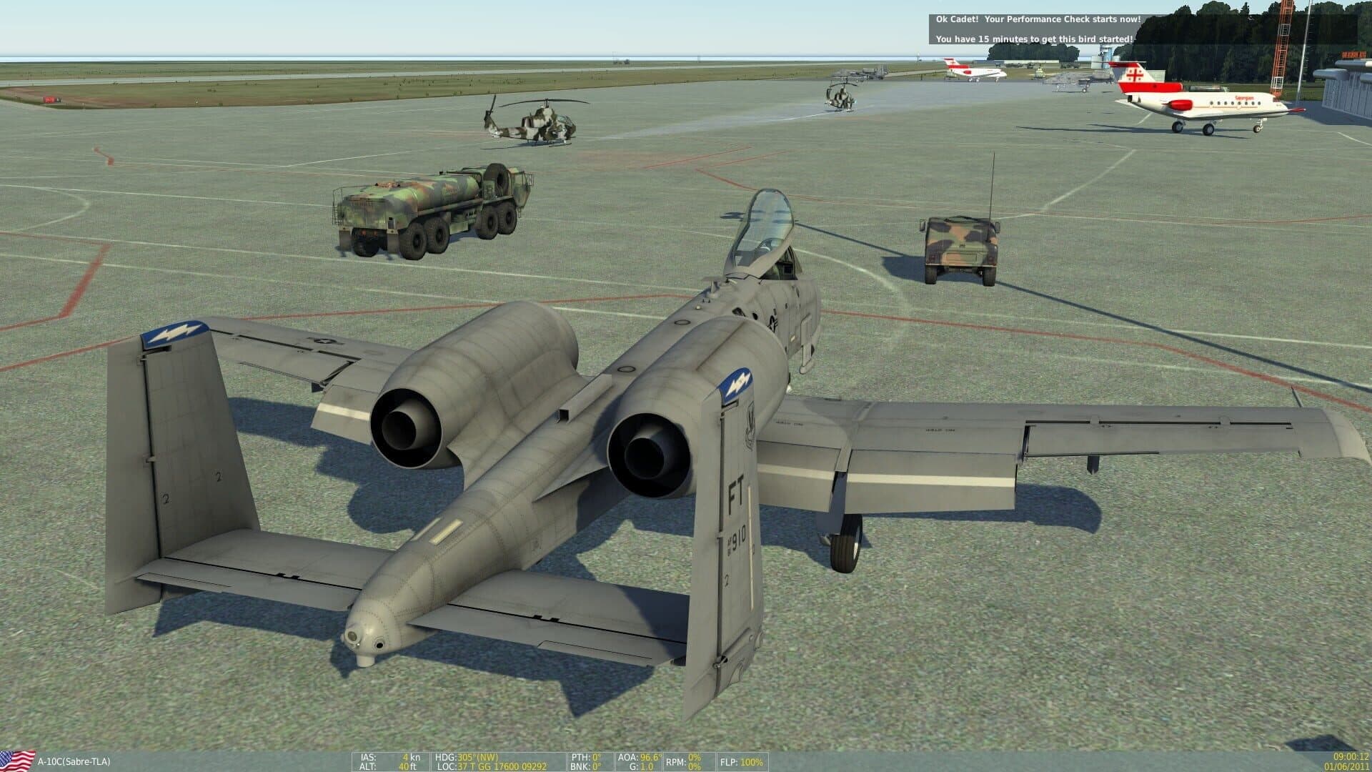 DCS World: A-10C - Basic Flight Training Campaign screenshot 4