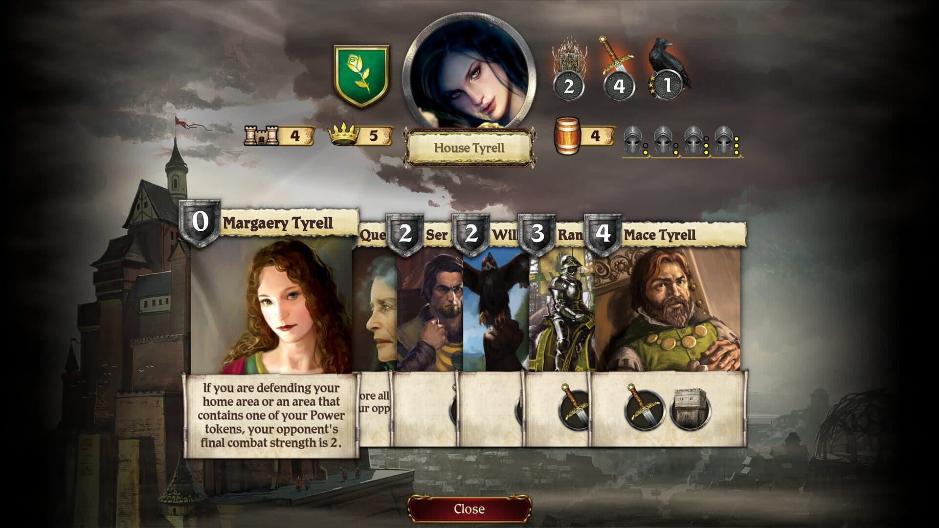 A Game of Thrones: The Board Game - Digital Edition: A Dance With Dragons screenshot 3