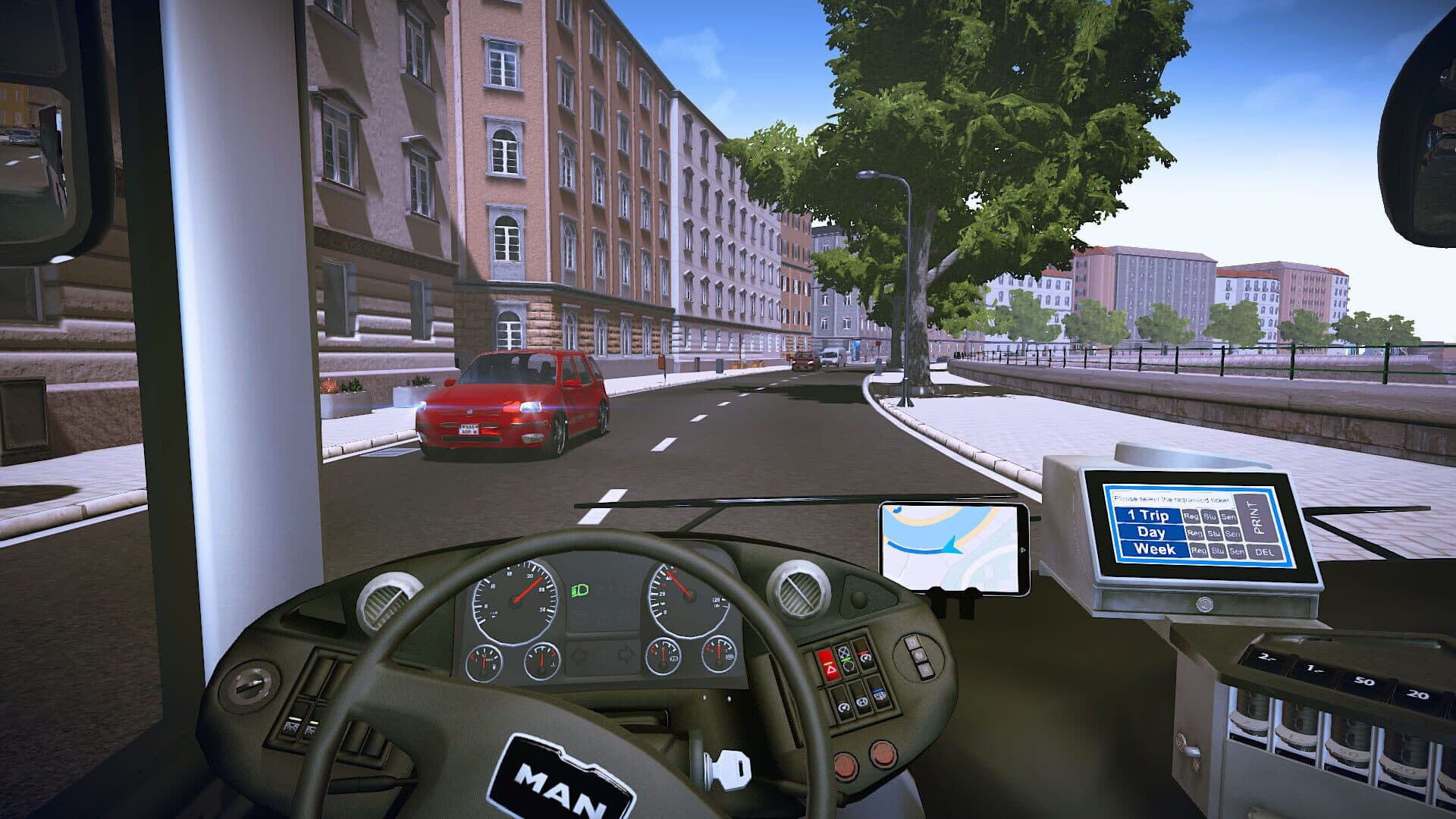 Bus Simulator 16: Man Lion's City A 47 M screenshot 10