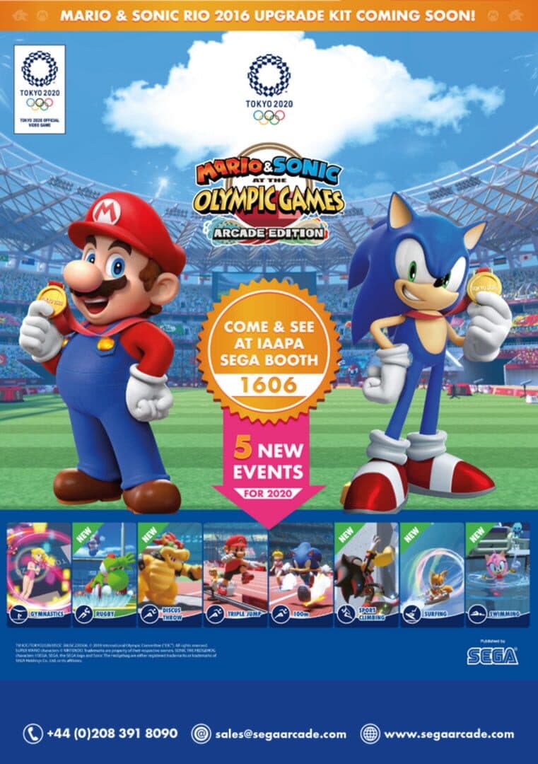 Mario & Sonic at the Olympic Games Tokyo 2020: Arcade Edition screenshot 2