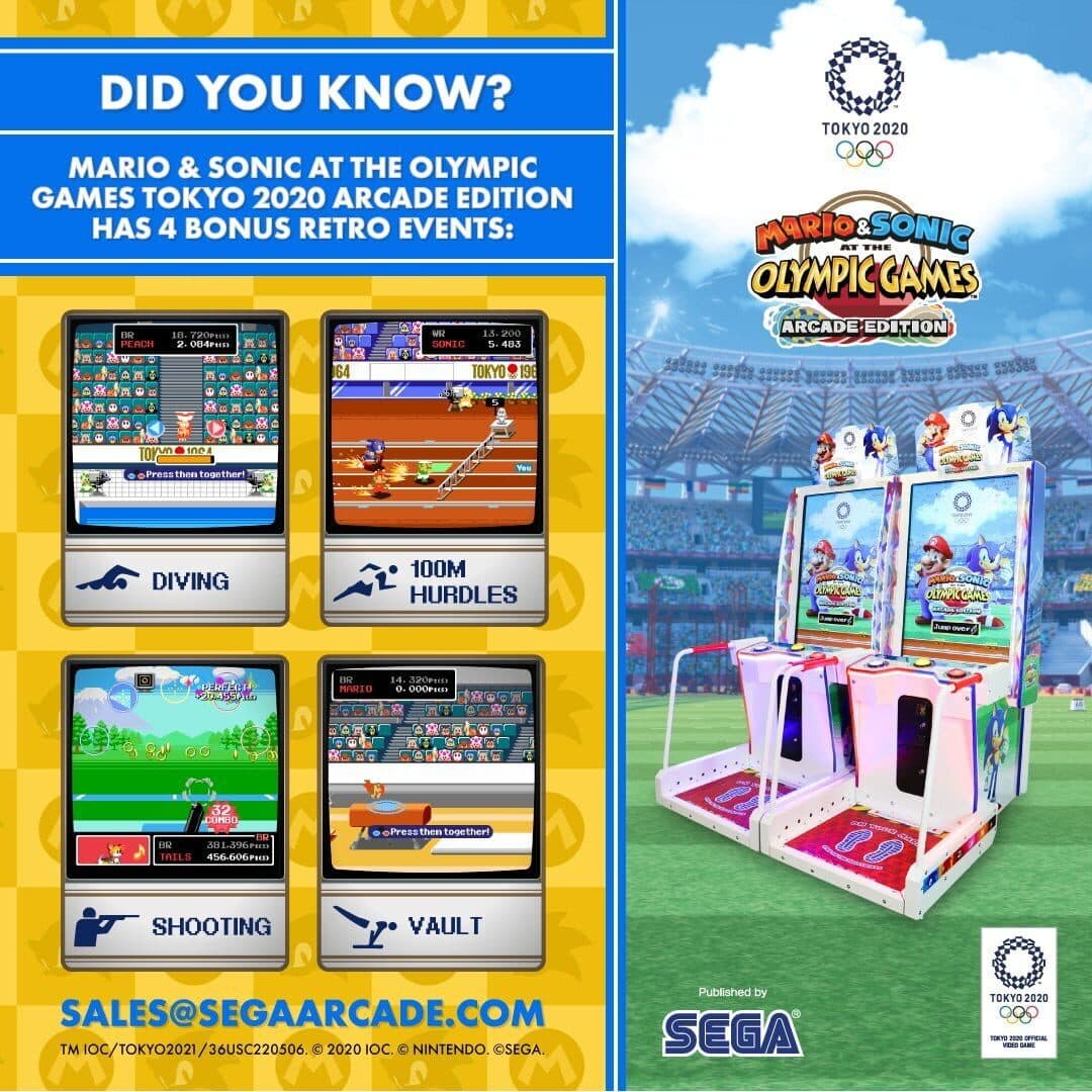 Mario & Sonic at the Olympic Games Tokyo 2020: Arcade Edition screenshot 3