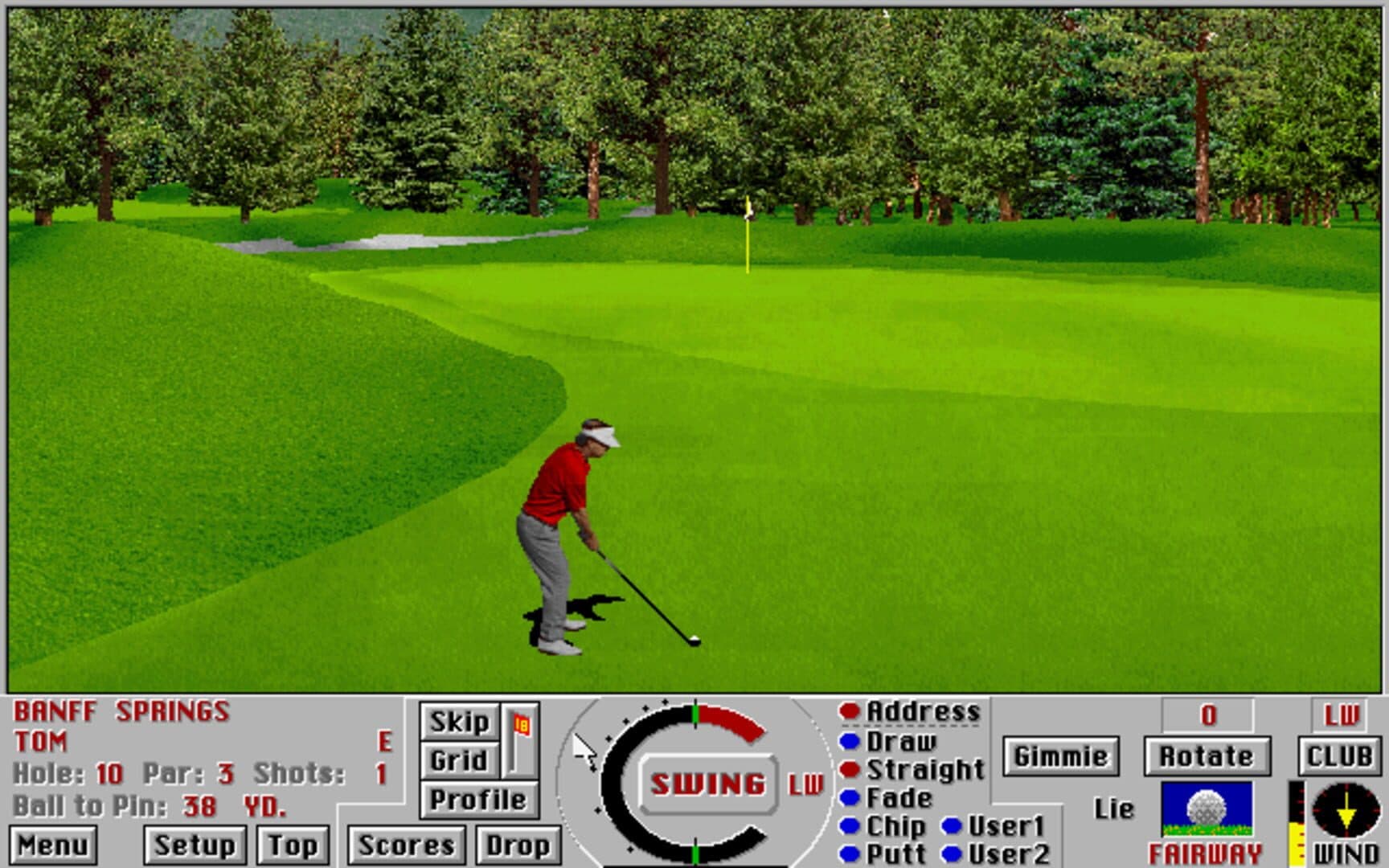Links: Championship Course - Banff Springs screenshot 1