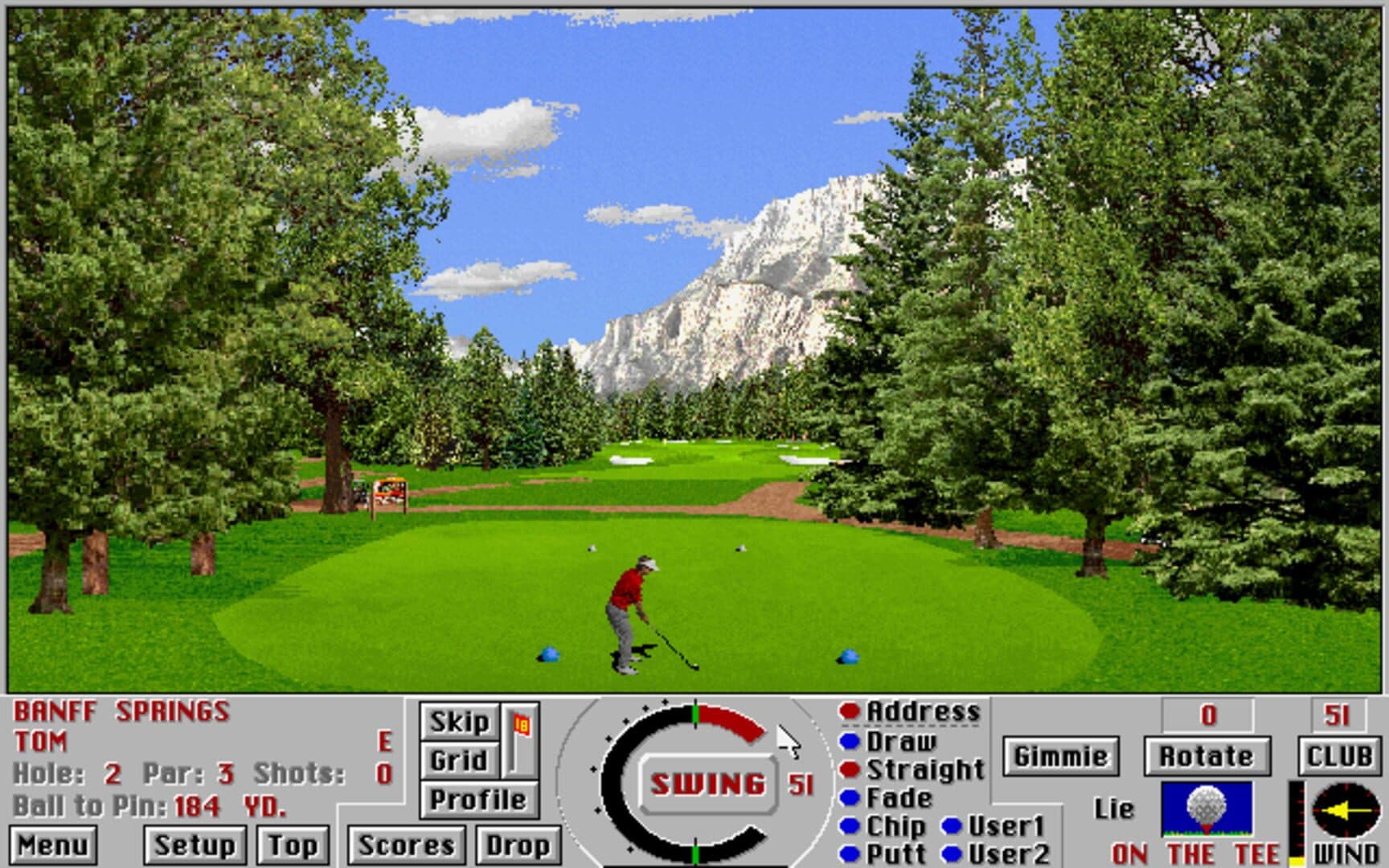 Links: Championship Course - Banff Springs screenshot 3