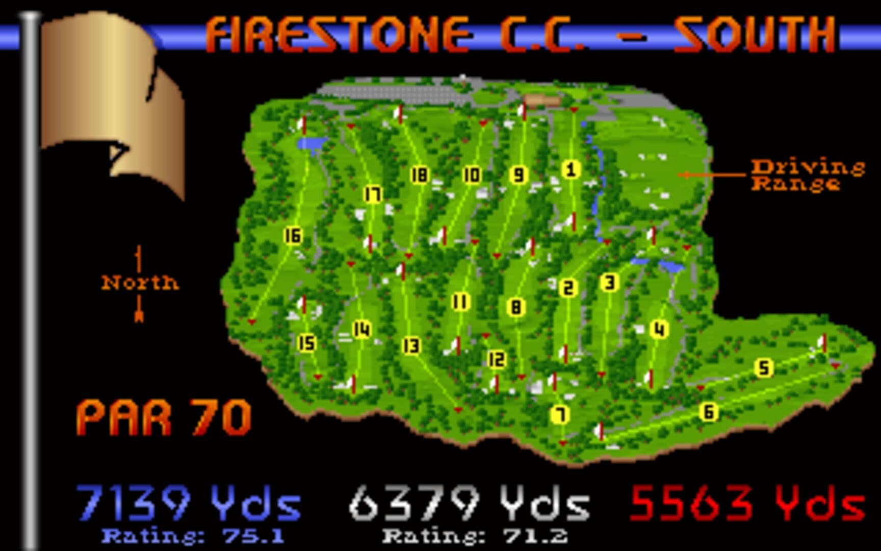 Links: Championship Course - Firestone Country Club screenshot 1