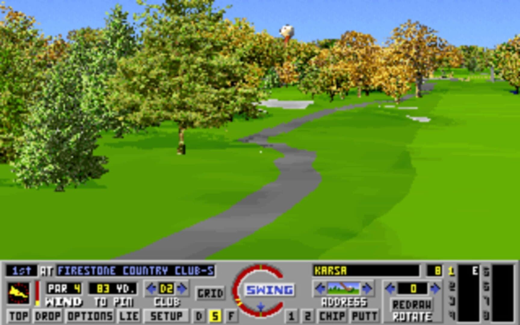 Links: Championship Course - Firestone Country Club screenshot 3