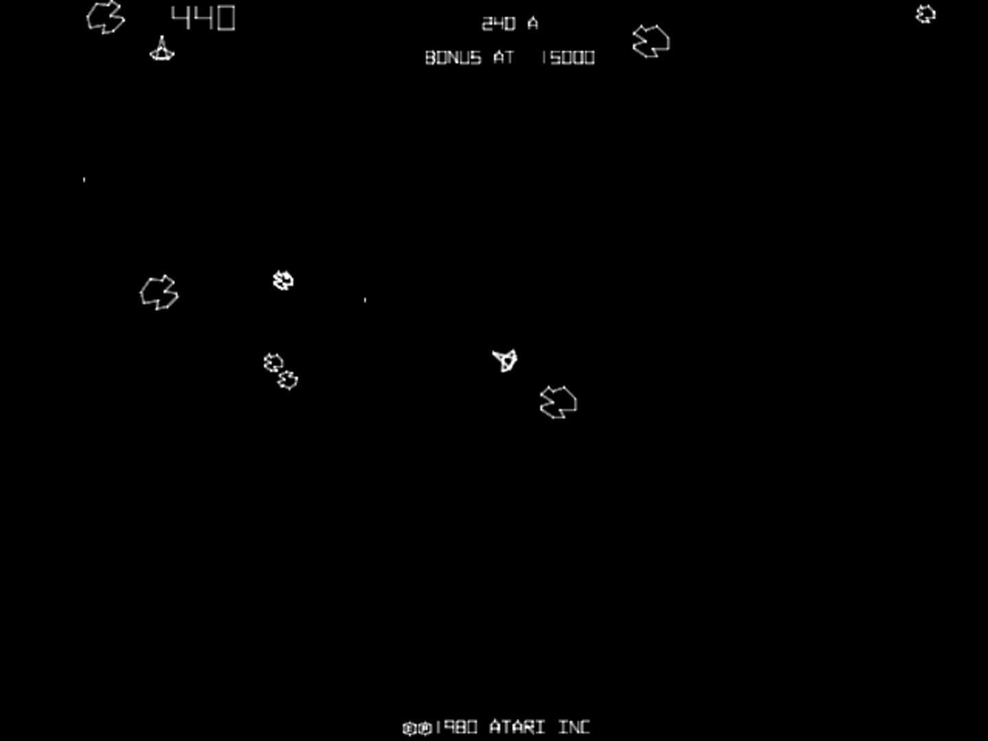 Asteroids Deluxe screenshot 9