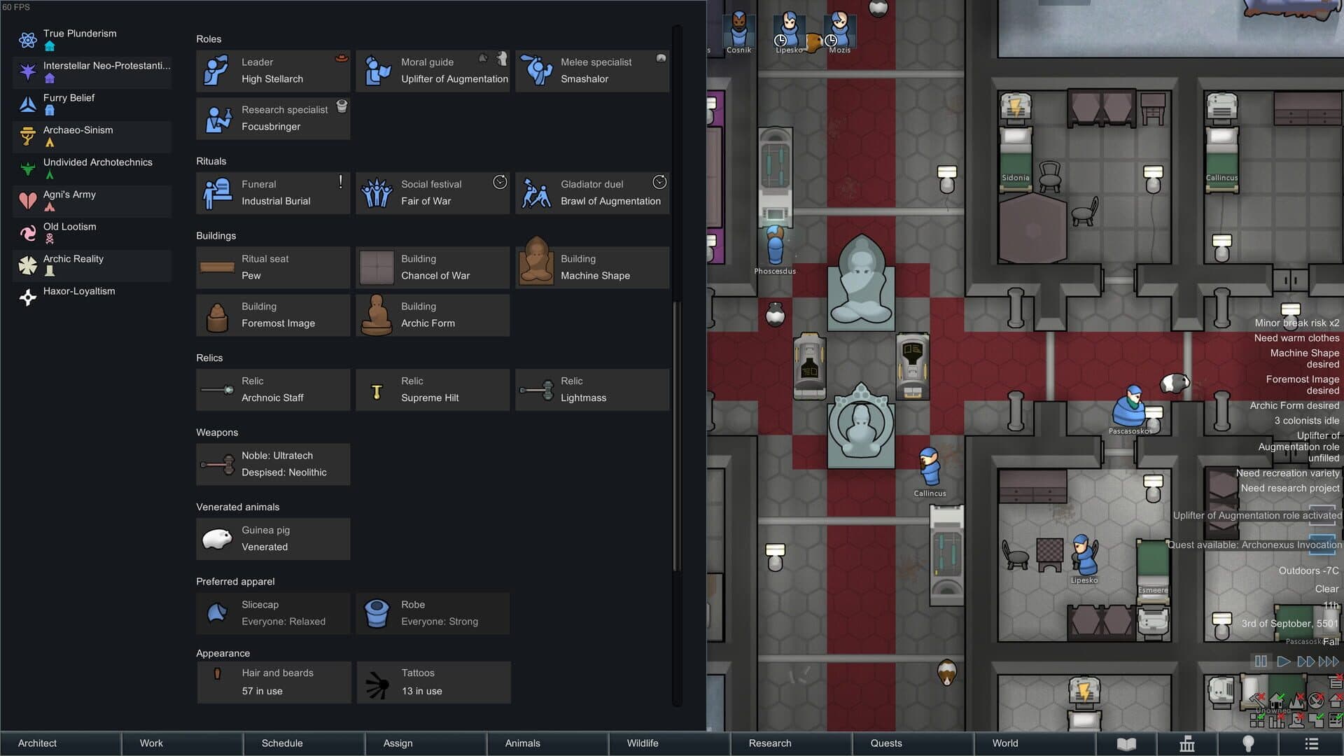 RimWorld: Ideology screenshot 8