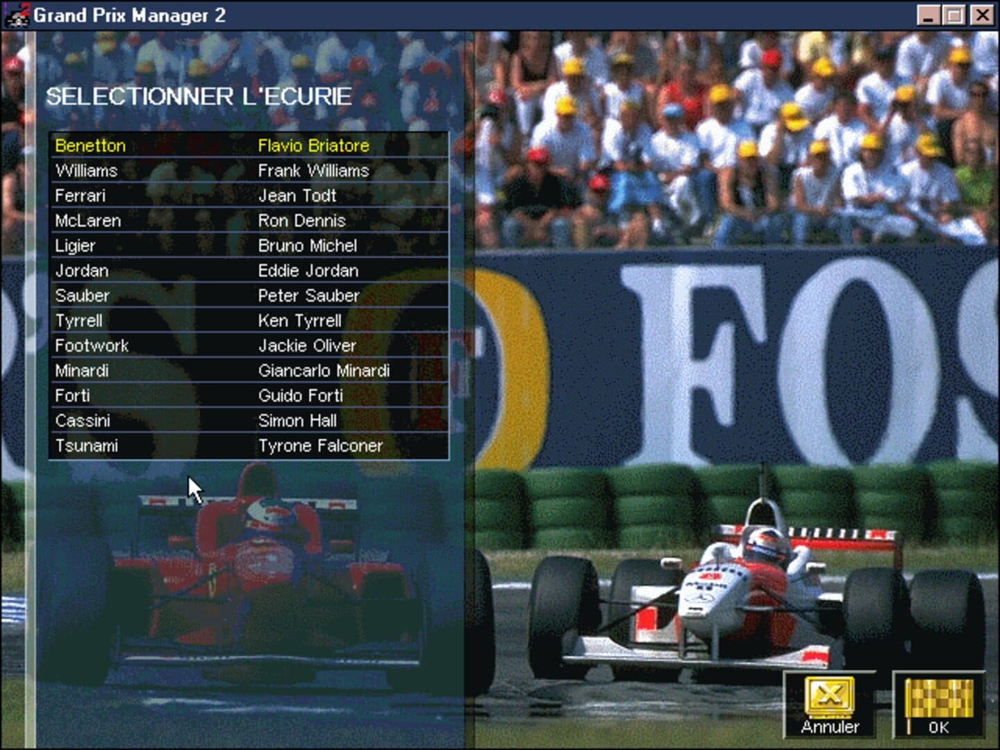 Grand Prix Manager 2 screenshot 2