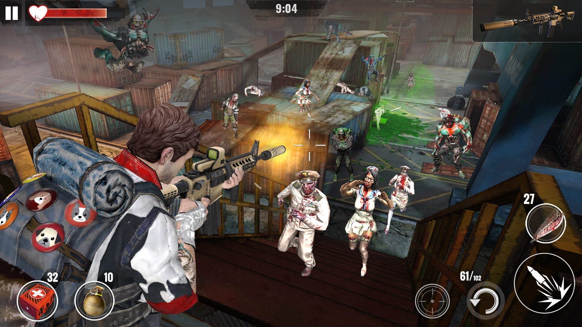 Zombie Hunter: Mobile Shooting Game screenshot 1